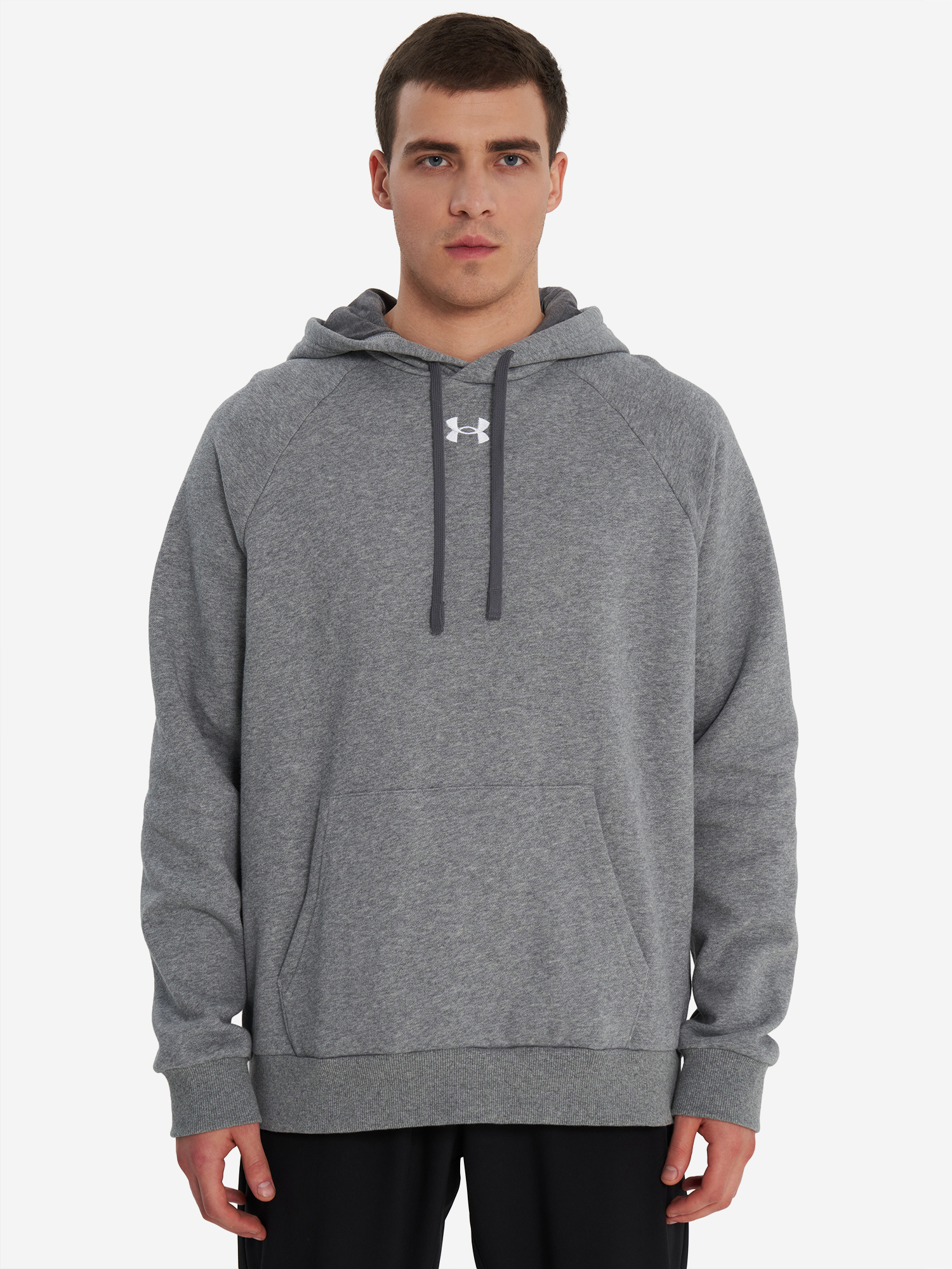 фото Худи мужское under armour, серый