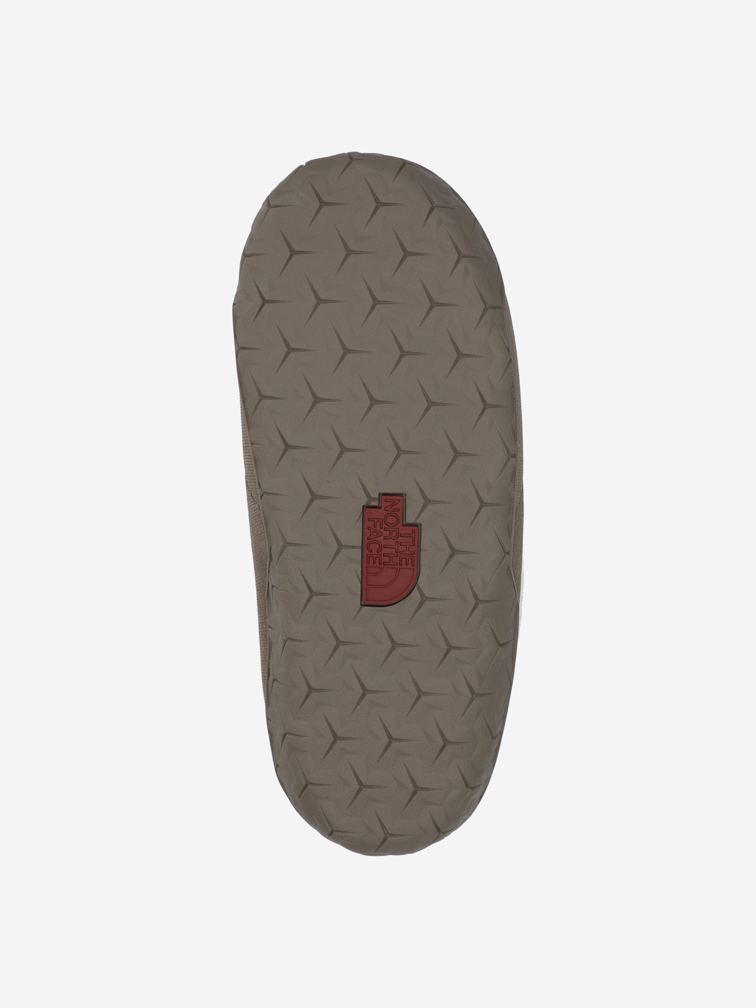 фото Слипоны утепленные женские the north face nuptse mule, бежевый