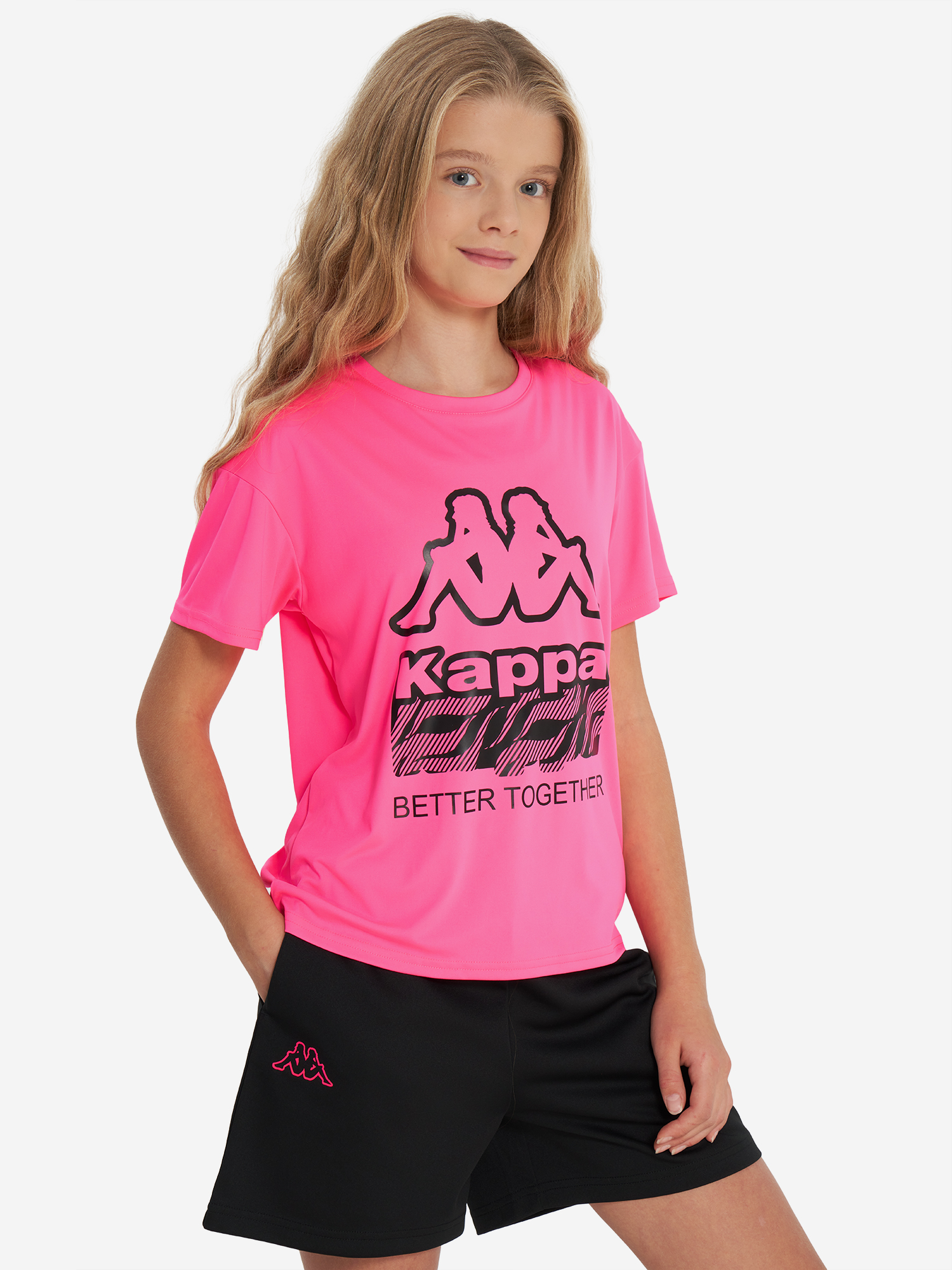 Футболка для девочек Kappa, Розовый
Футболка для девочек Kappa, Розовый