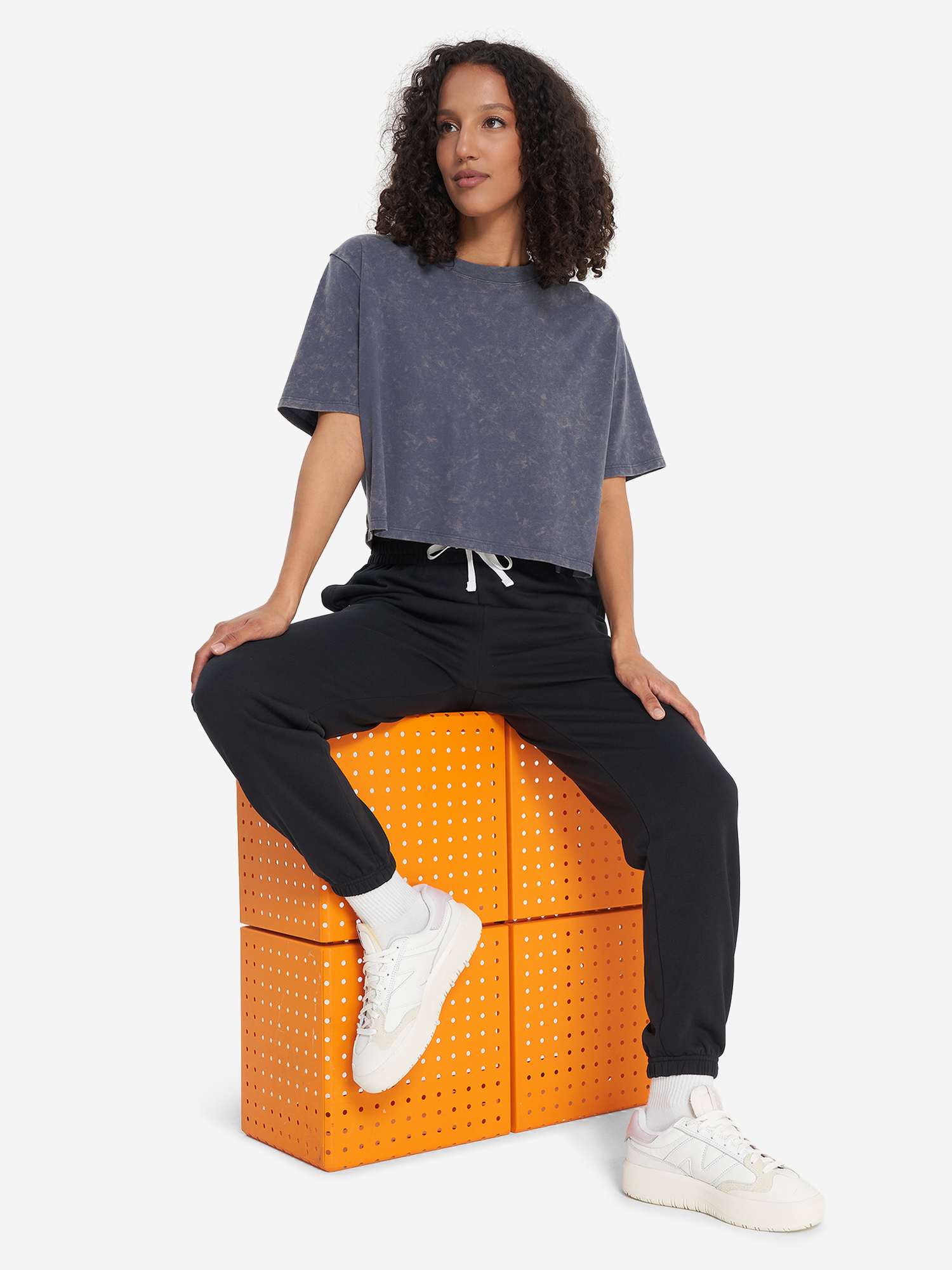 фото Футболка женская under armour rival wash, серый