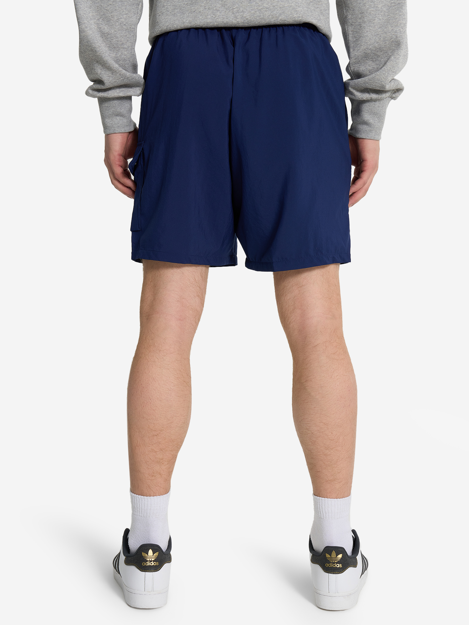 фото Шорты мужские adidas, синий