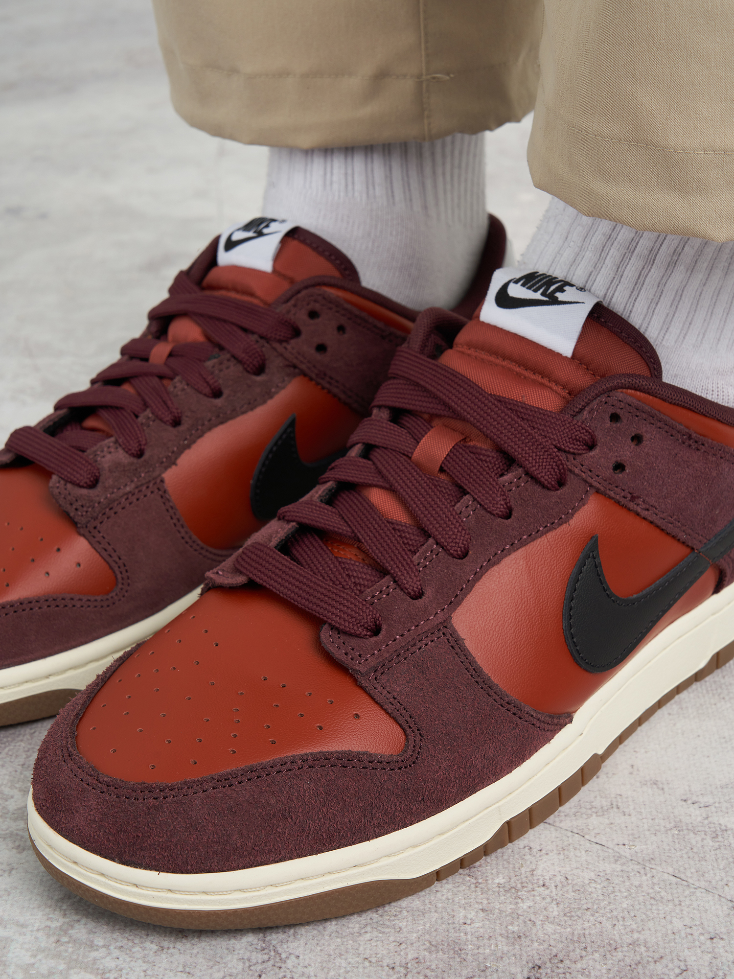 фото Кеды мужские nike dunk low retro se ess+, черный