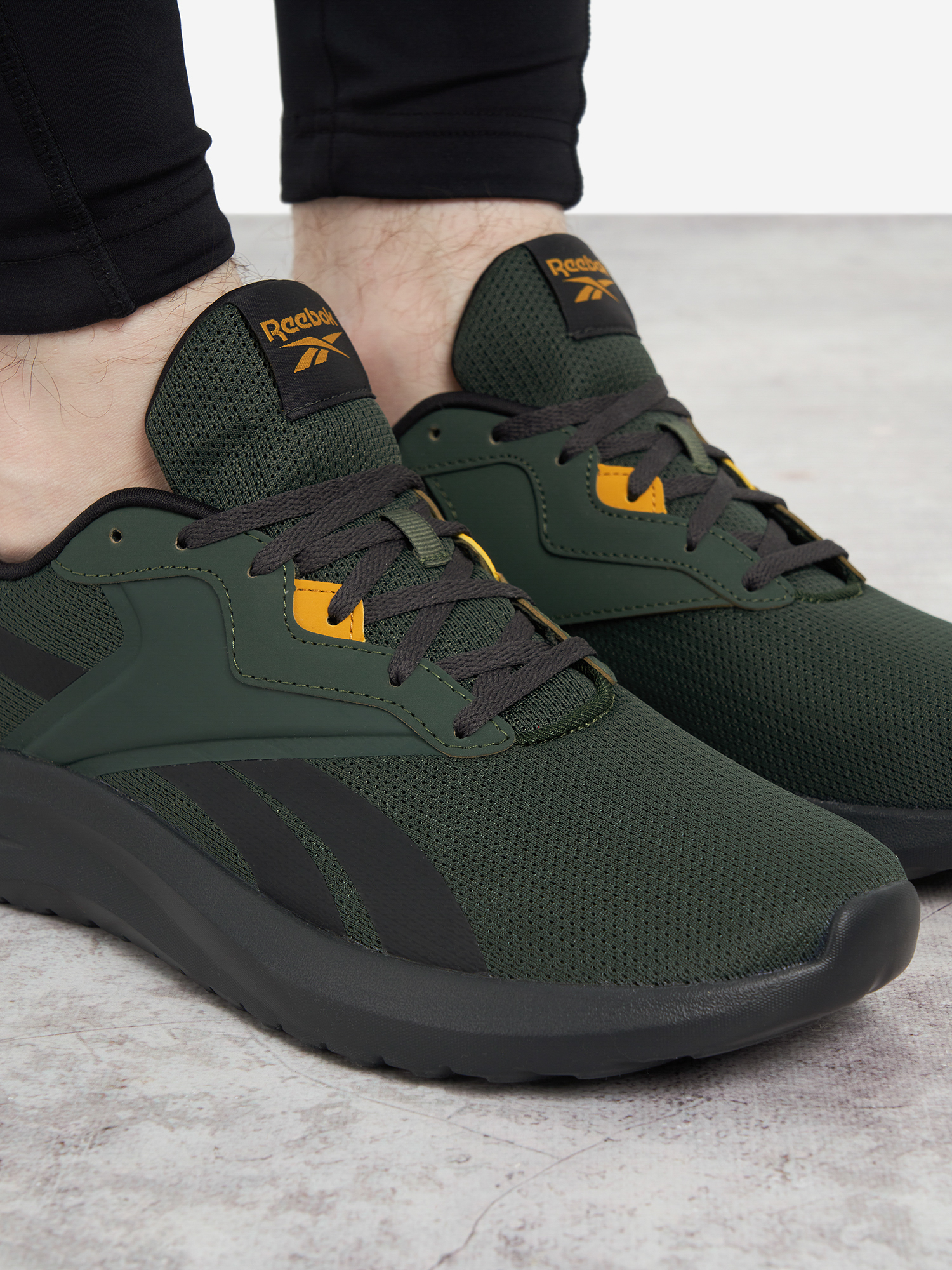 фото Кроссовки мужские reebok energen lux, зеленый