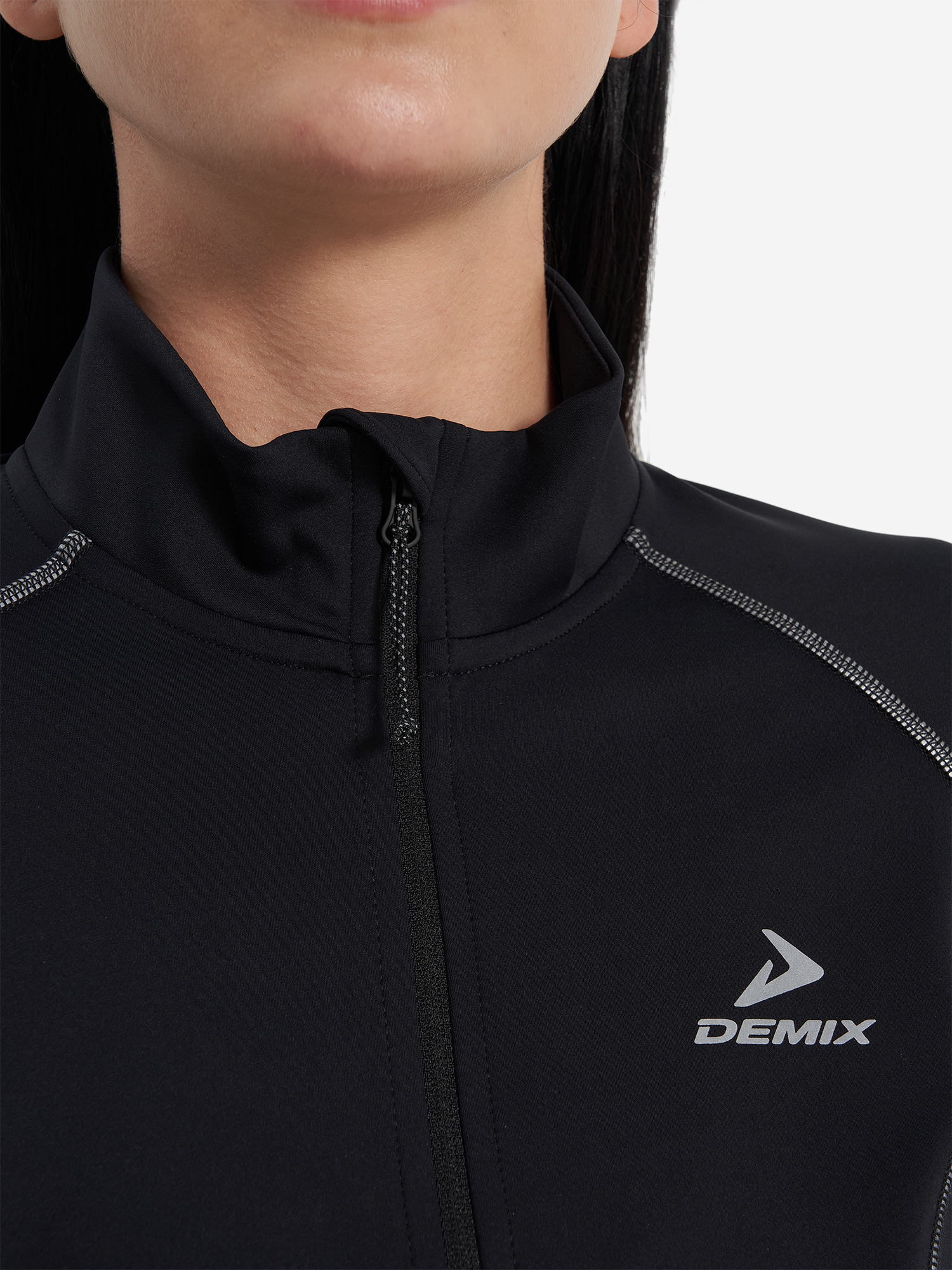 фото Толстовка женская demix, черный