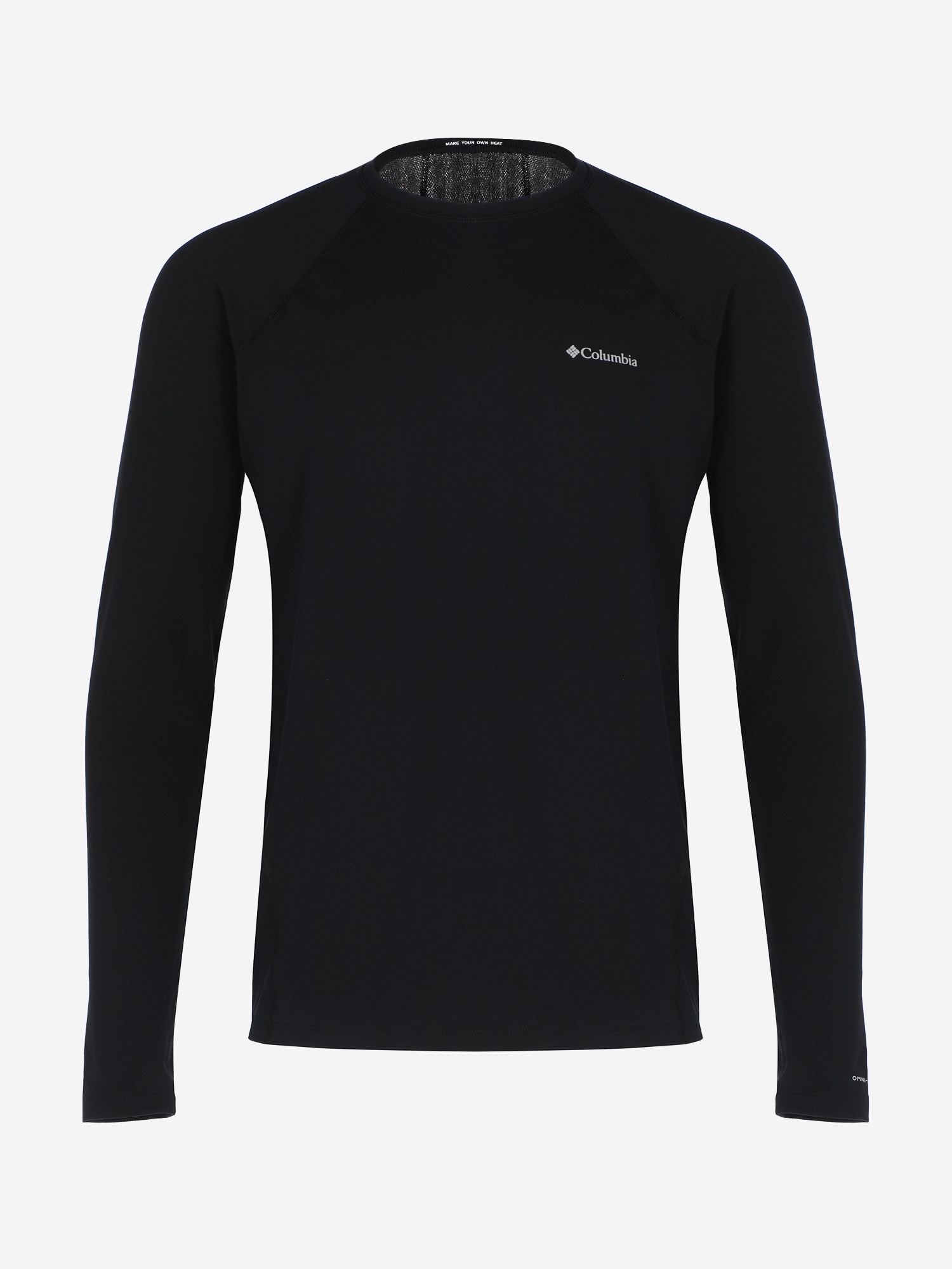 фото Термобелье верх мужское columbia midweight stretch long sleeve top, черный