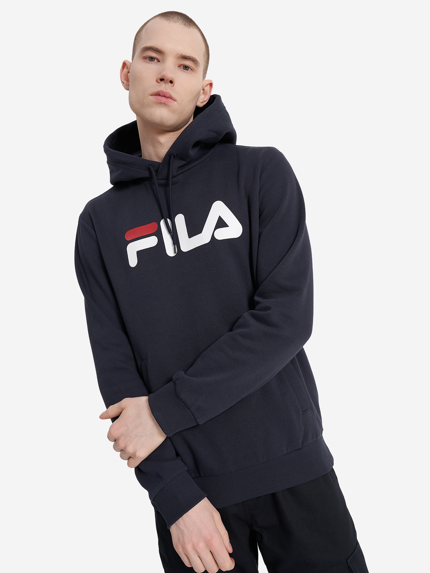 фото Худи мужское fila essentials, синий