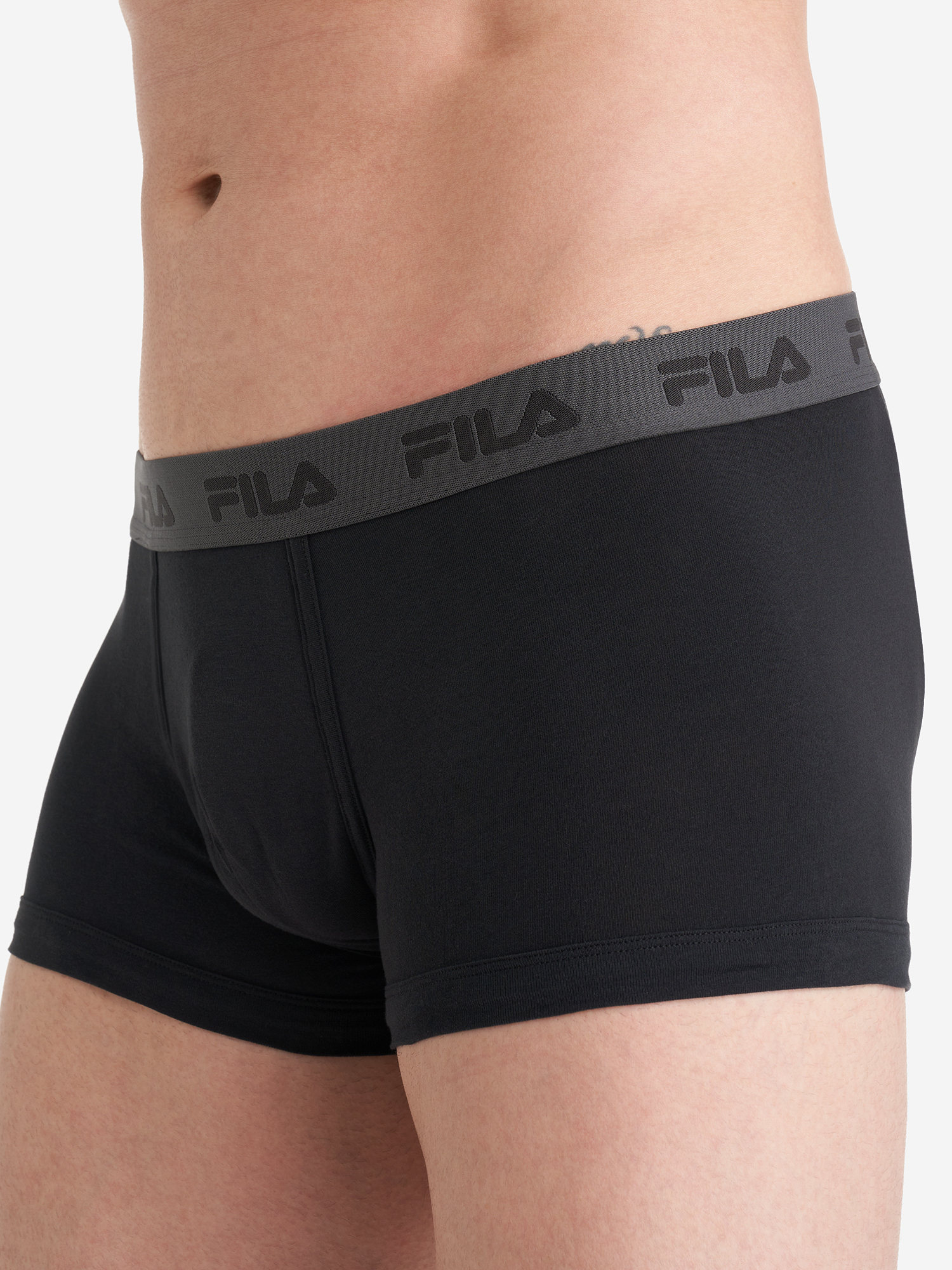фото Трусы мужские fila, 2 штуки, черный