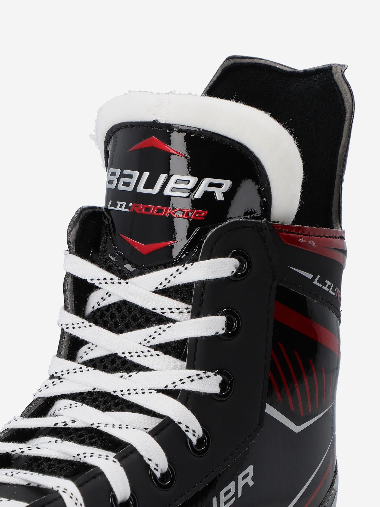 фото Коньки хоккейные детские bauer lil' rookie jr, черный