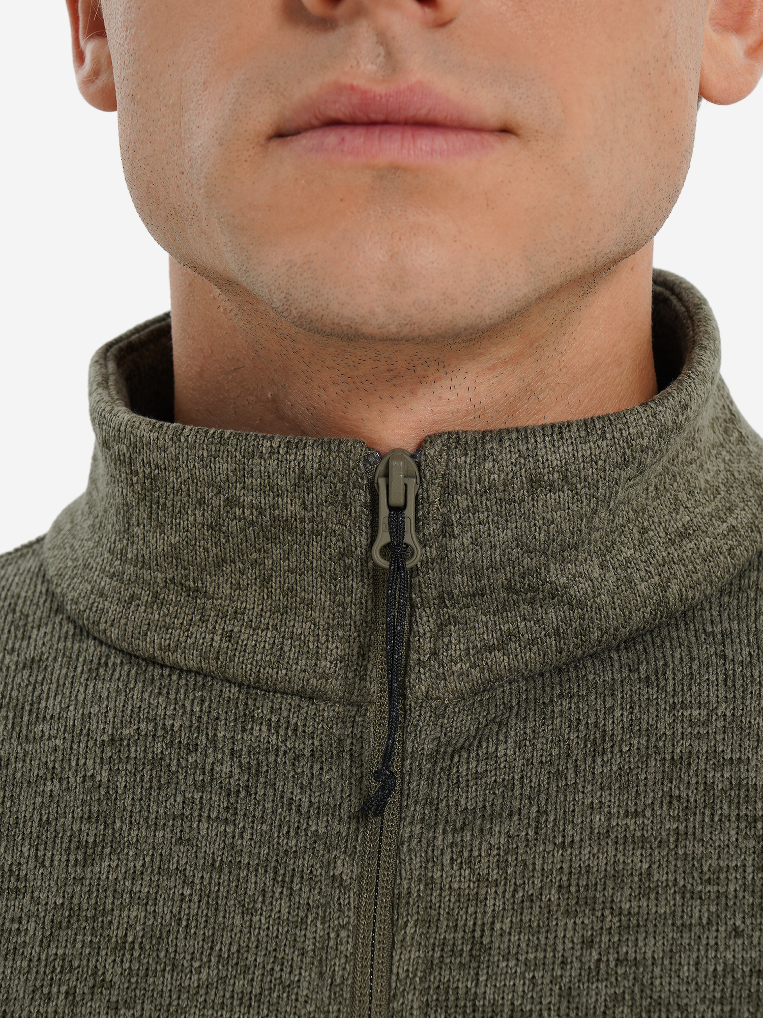 фото Толстовка мужская columbia alto pass full zip fleece, зеленый