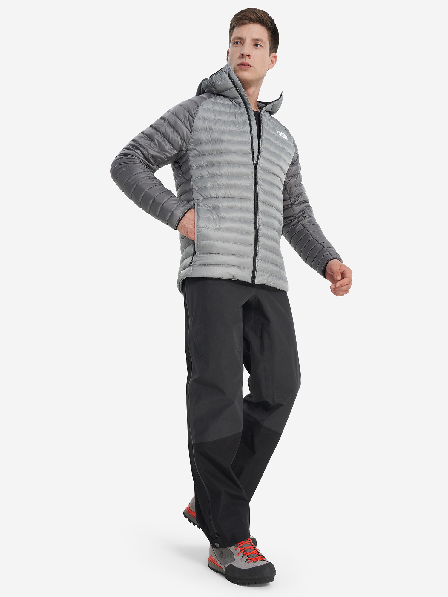 фото Пуховик мужской the north face bettaforca, серый