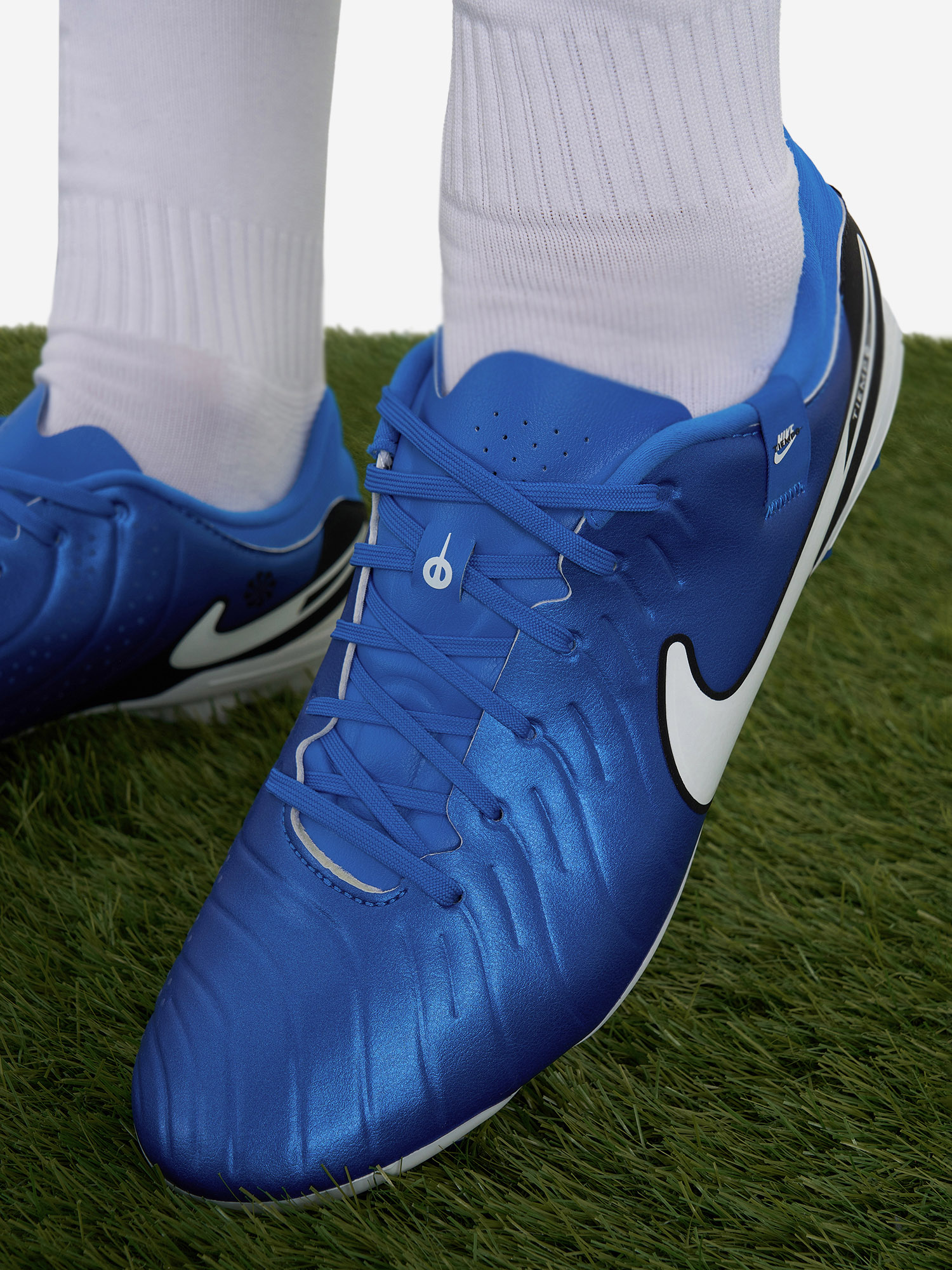 фото Бутсы мужские nike tiempo legend 10 academy, синий
