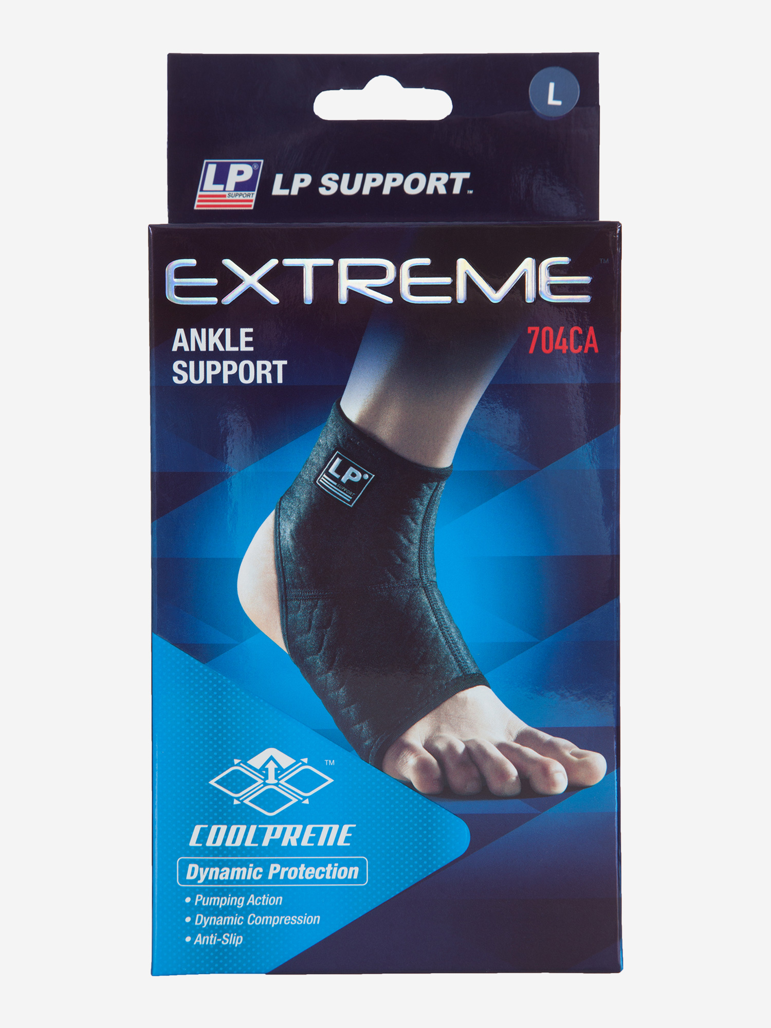 фото Суппорт голеностопа lp extreme 704ca, черный lp support