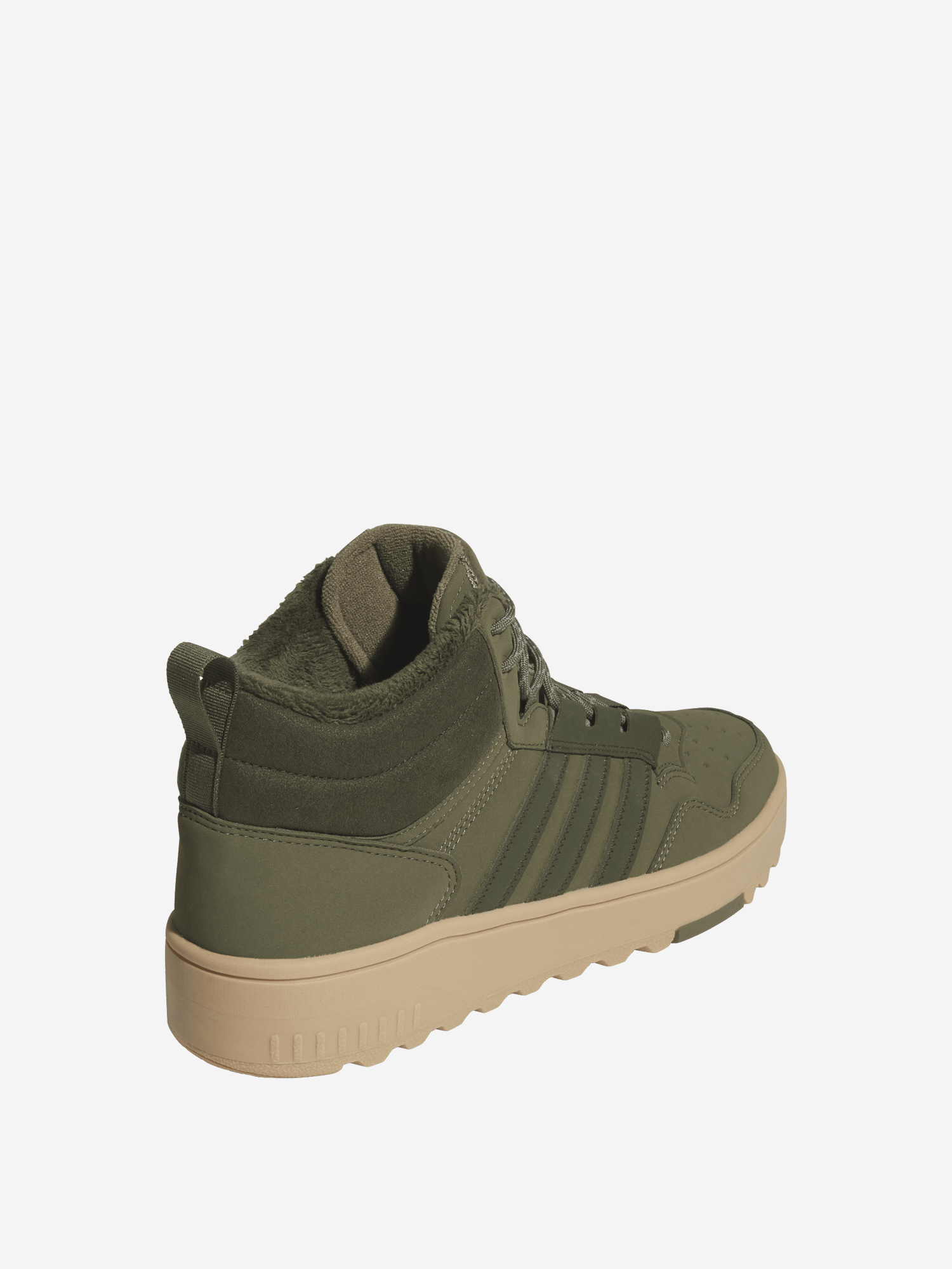 фото Кеды мужские adidas hoops 4.0 mid, коричневый