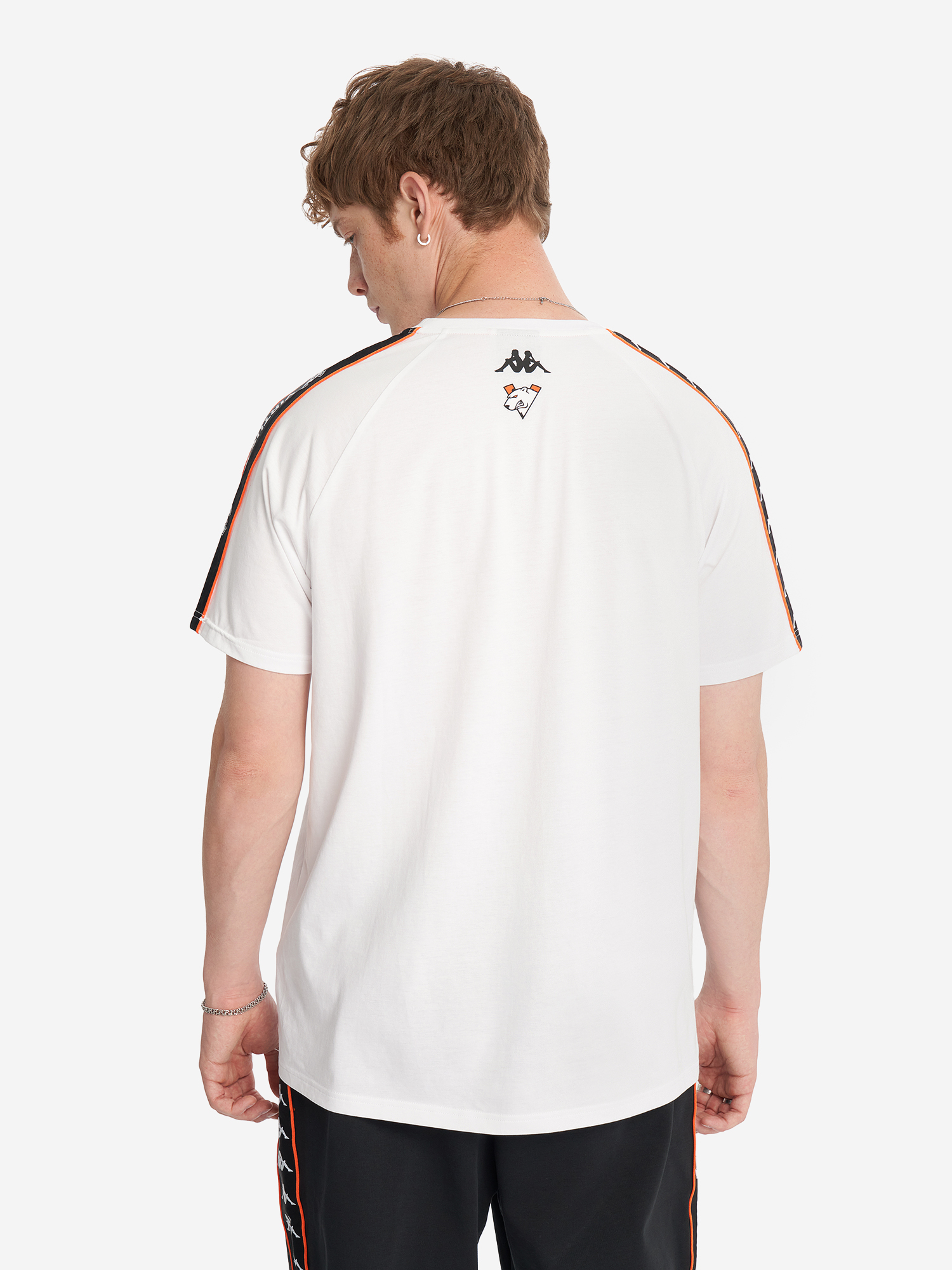 фото Футболка kappa x virtus.pro, белый