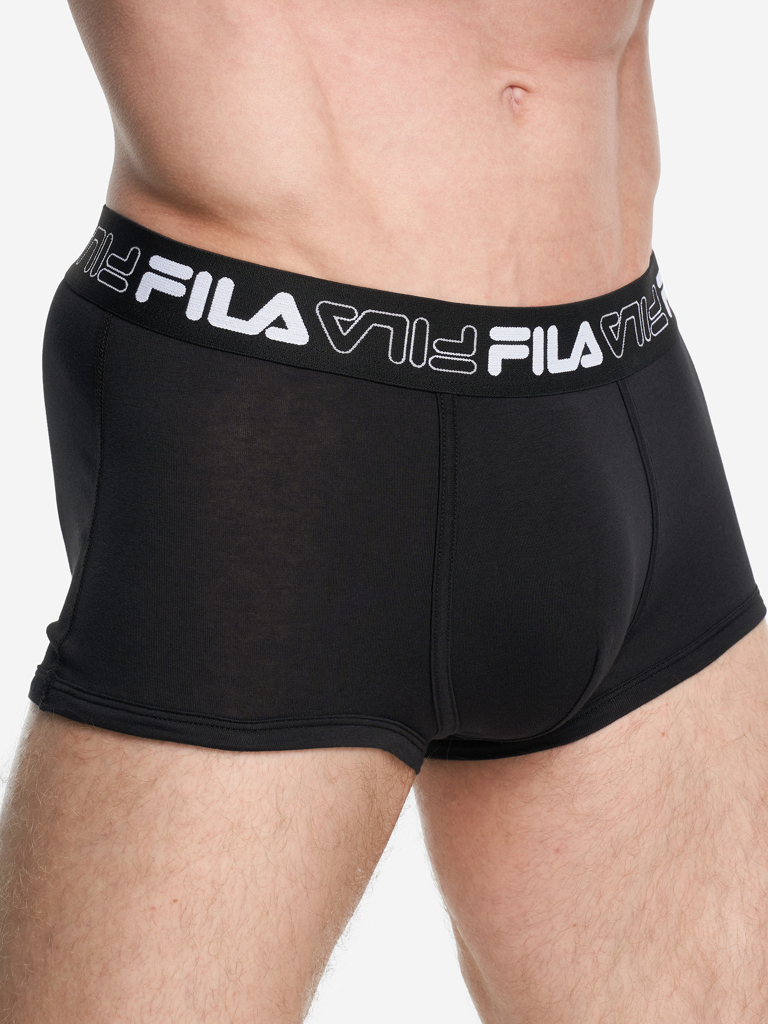 фото Трусы мужские fila, 3 штуки, черный