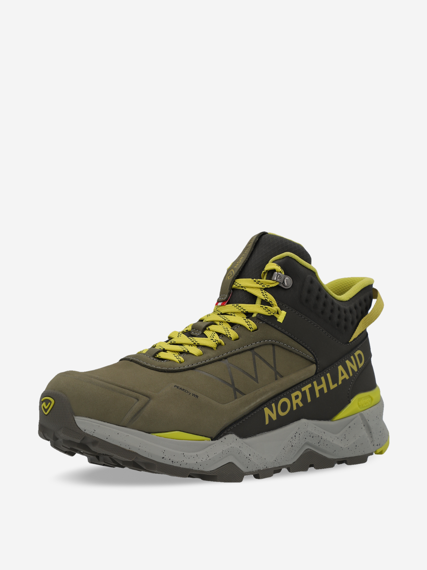 фото Ботинки мужские northland swifthike mid, зеленый