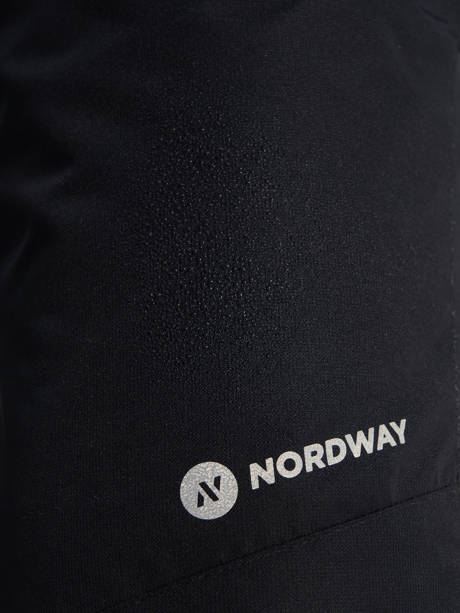фото Брюки утепленные мужские nordway, черный