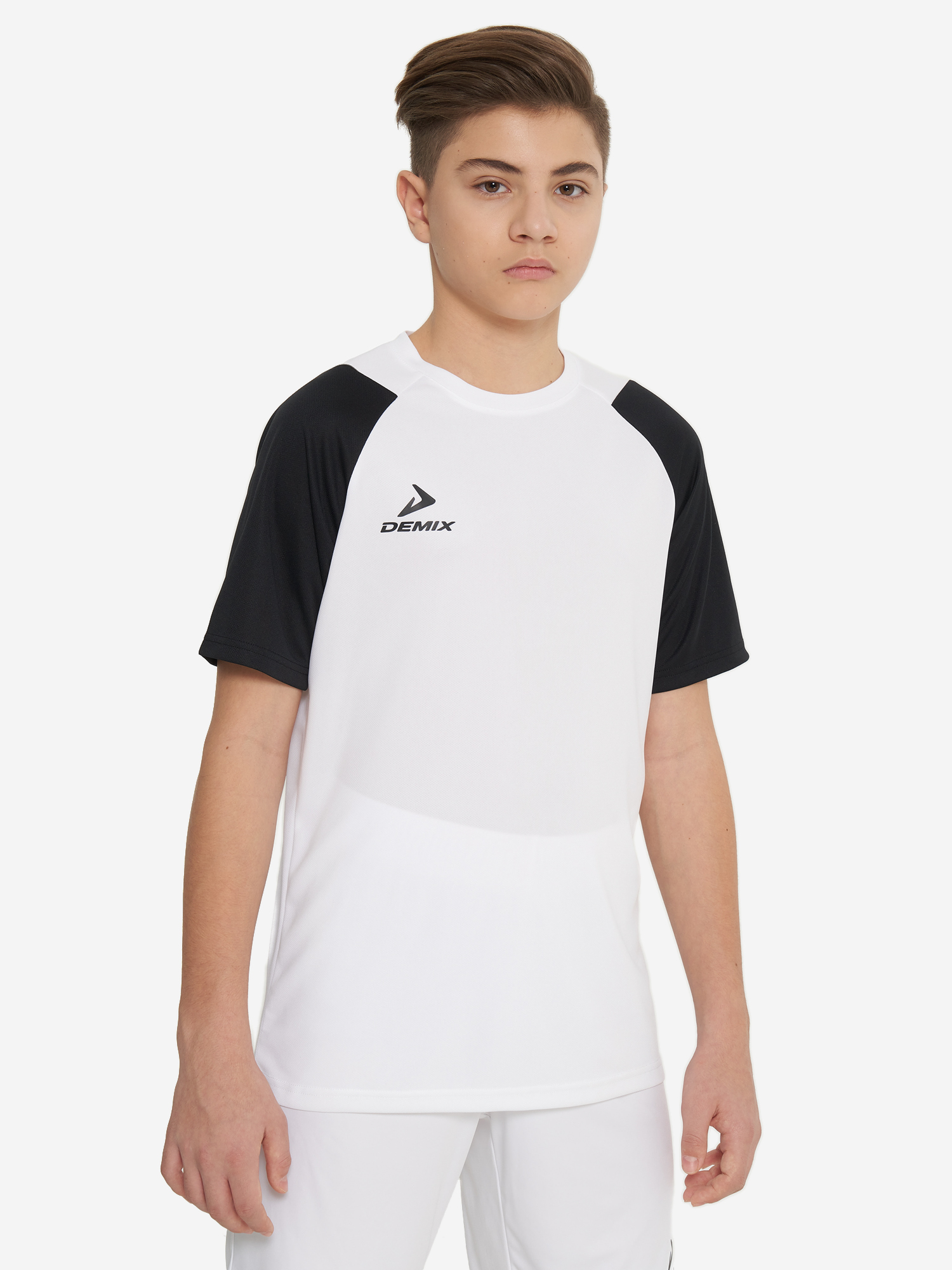 фото Футболка для мальчиков demix playmaker, белый