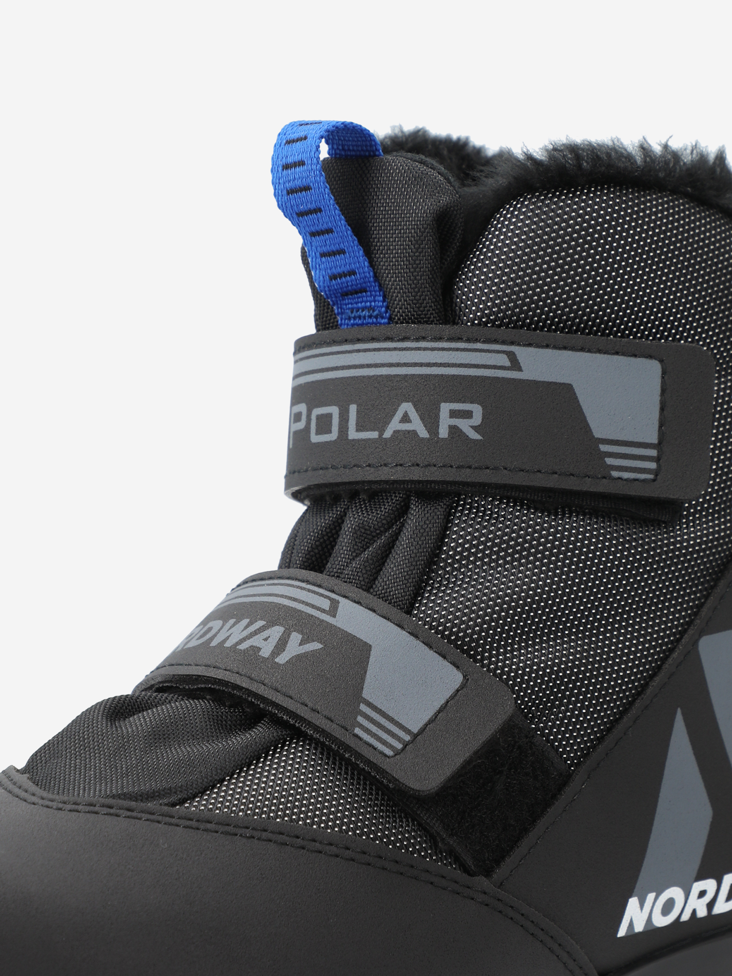 фото Ботинки для беговых лыж детские nordway polar nnn, черный
