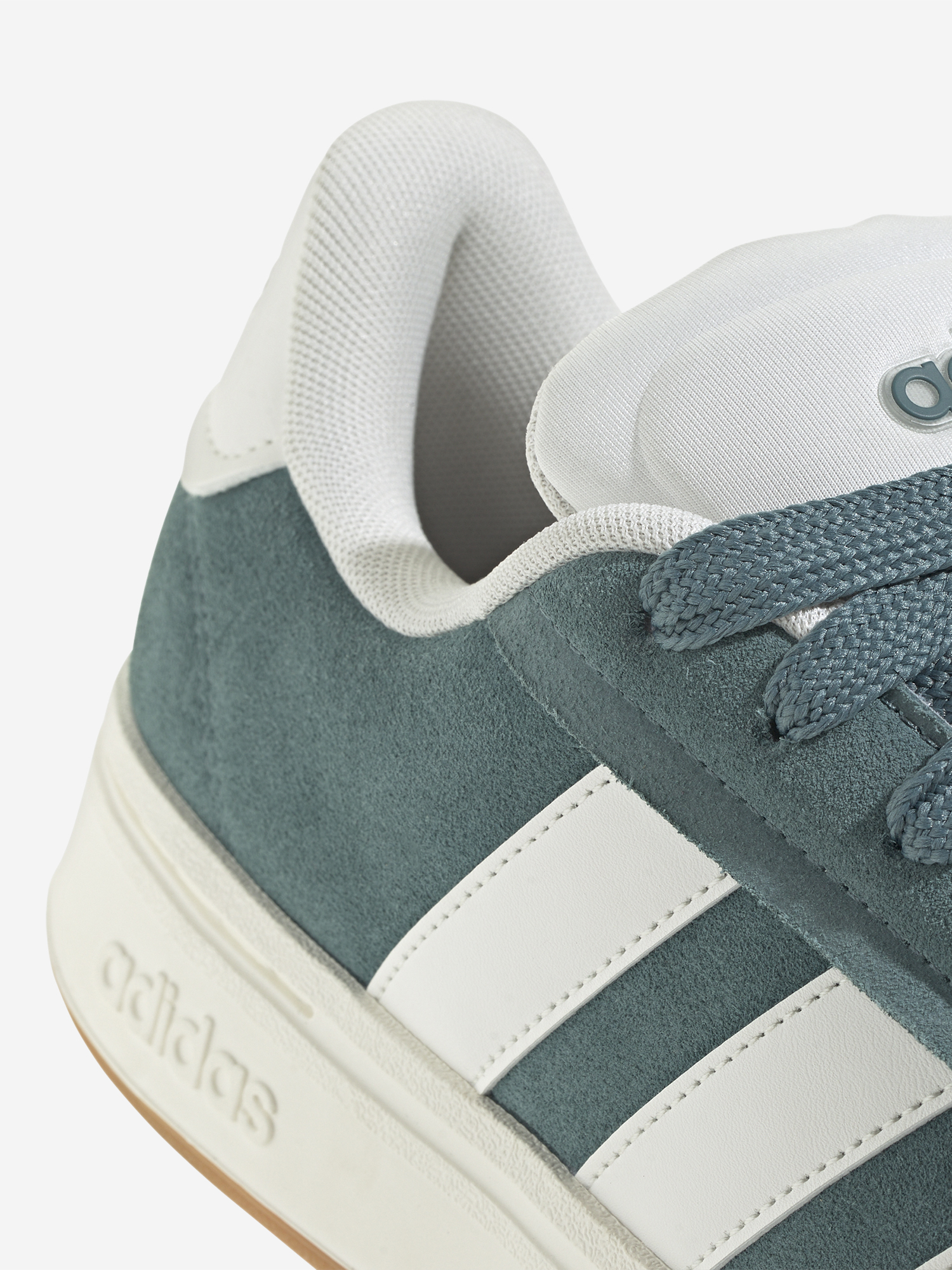 фото Кеды мужские adidas grand court alpha 00 s, зеленый