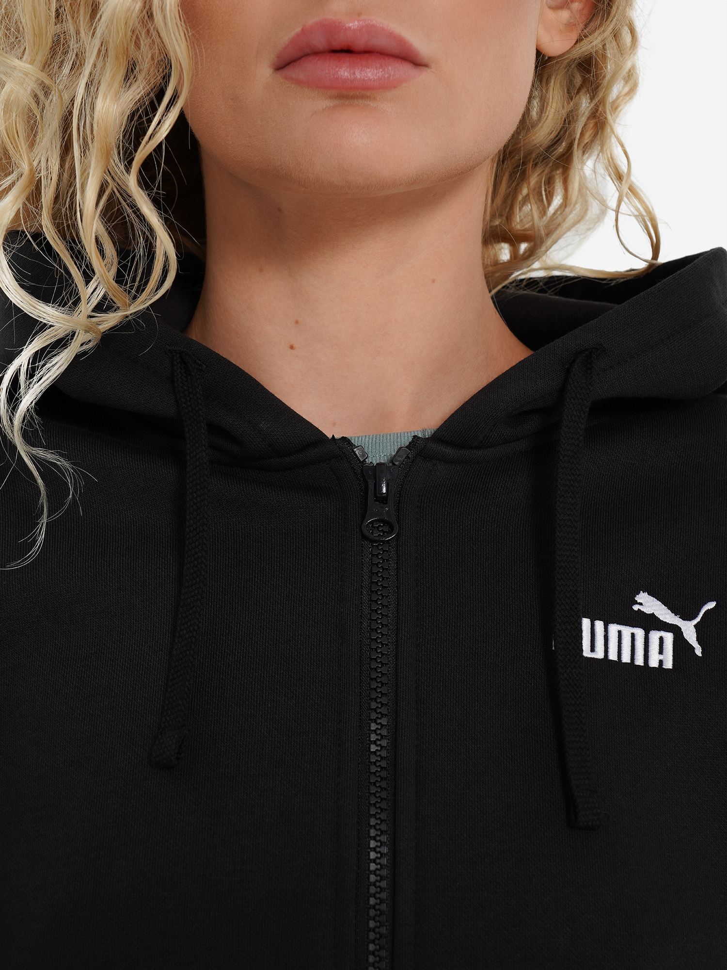 фото Толстовка женская puma, черный
