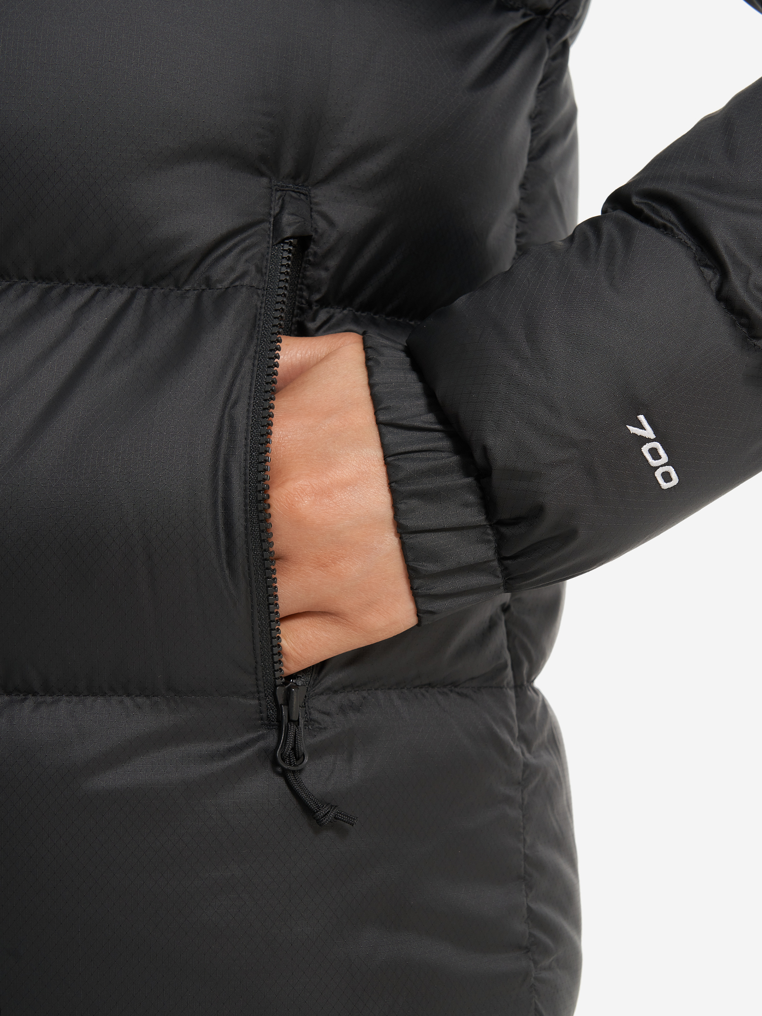 фото Пуховик женский the north face diablo, черный