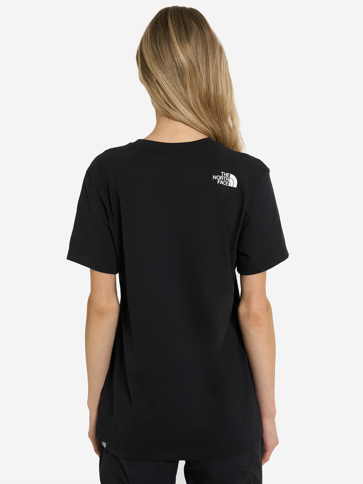 фото Футболка женская the north face easy, черный