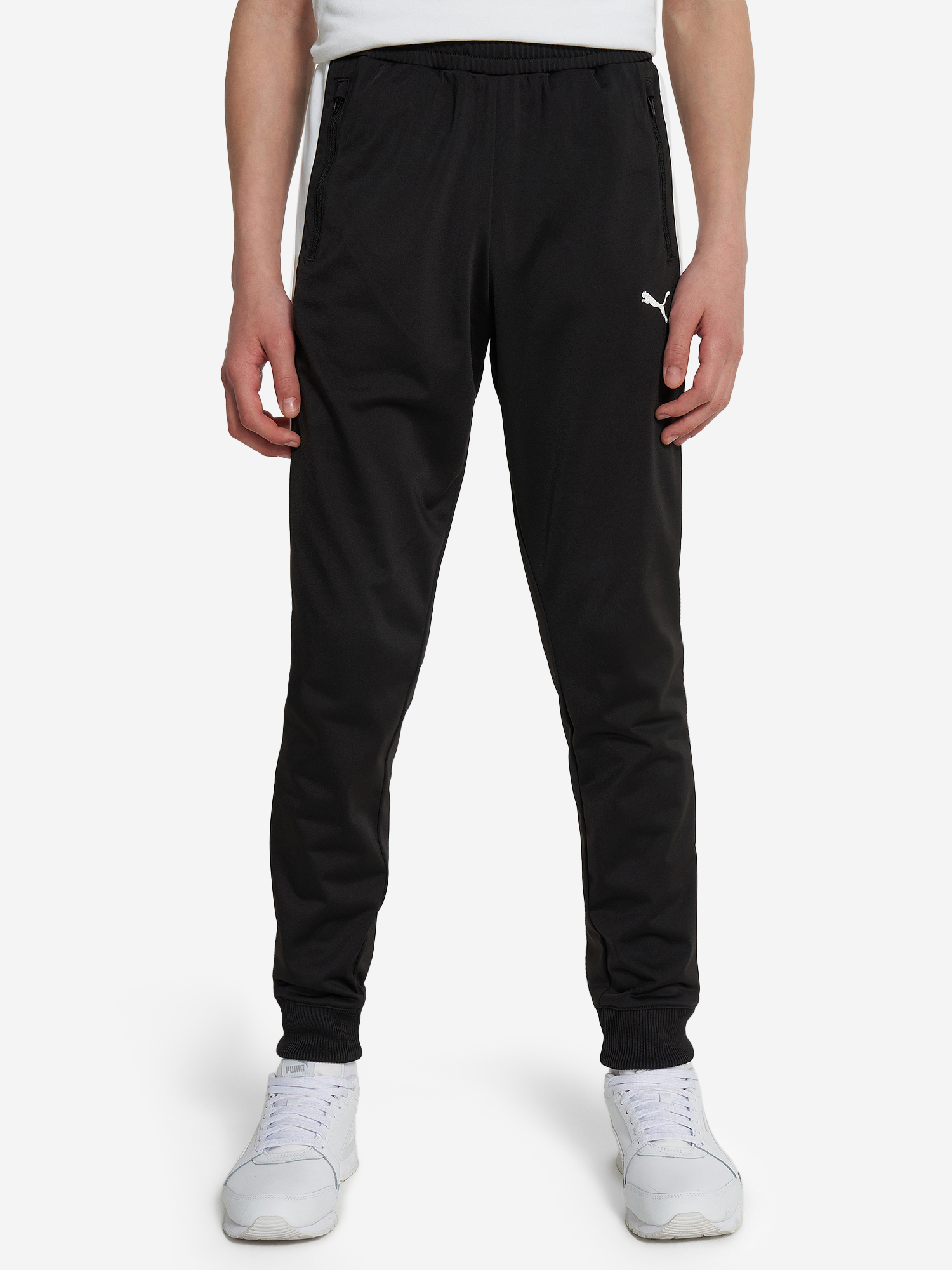 фото Брюки для мальчиков puma t7 always on, черный