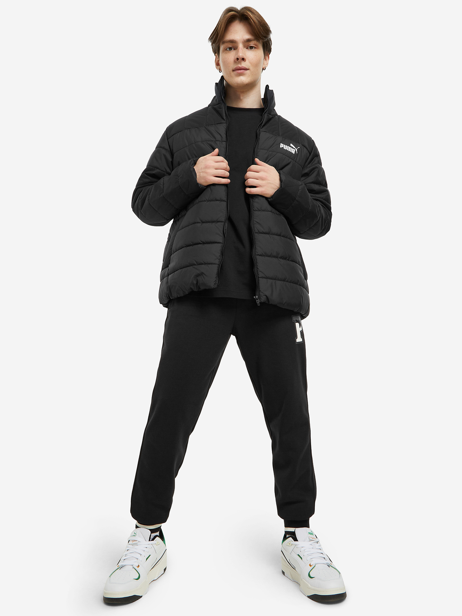 фото Куртка утепленная мужская puma, черный