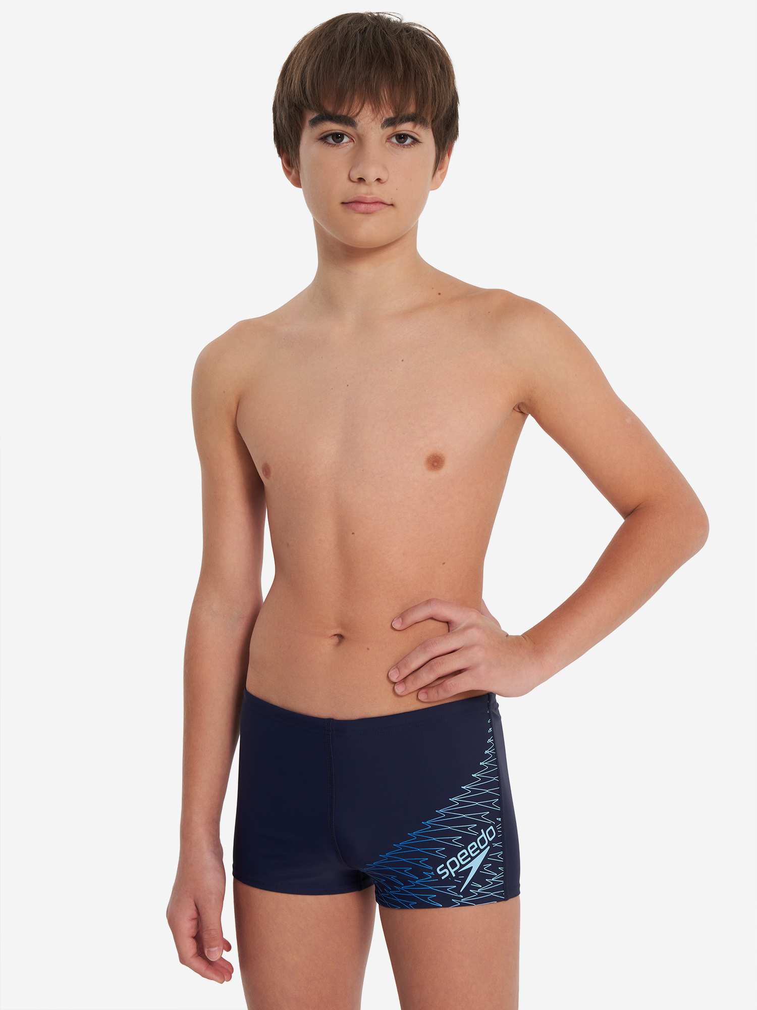 фото Плавки-шорты для мальчиков speedo medley logo, синий