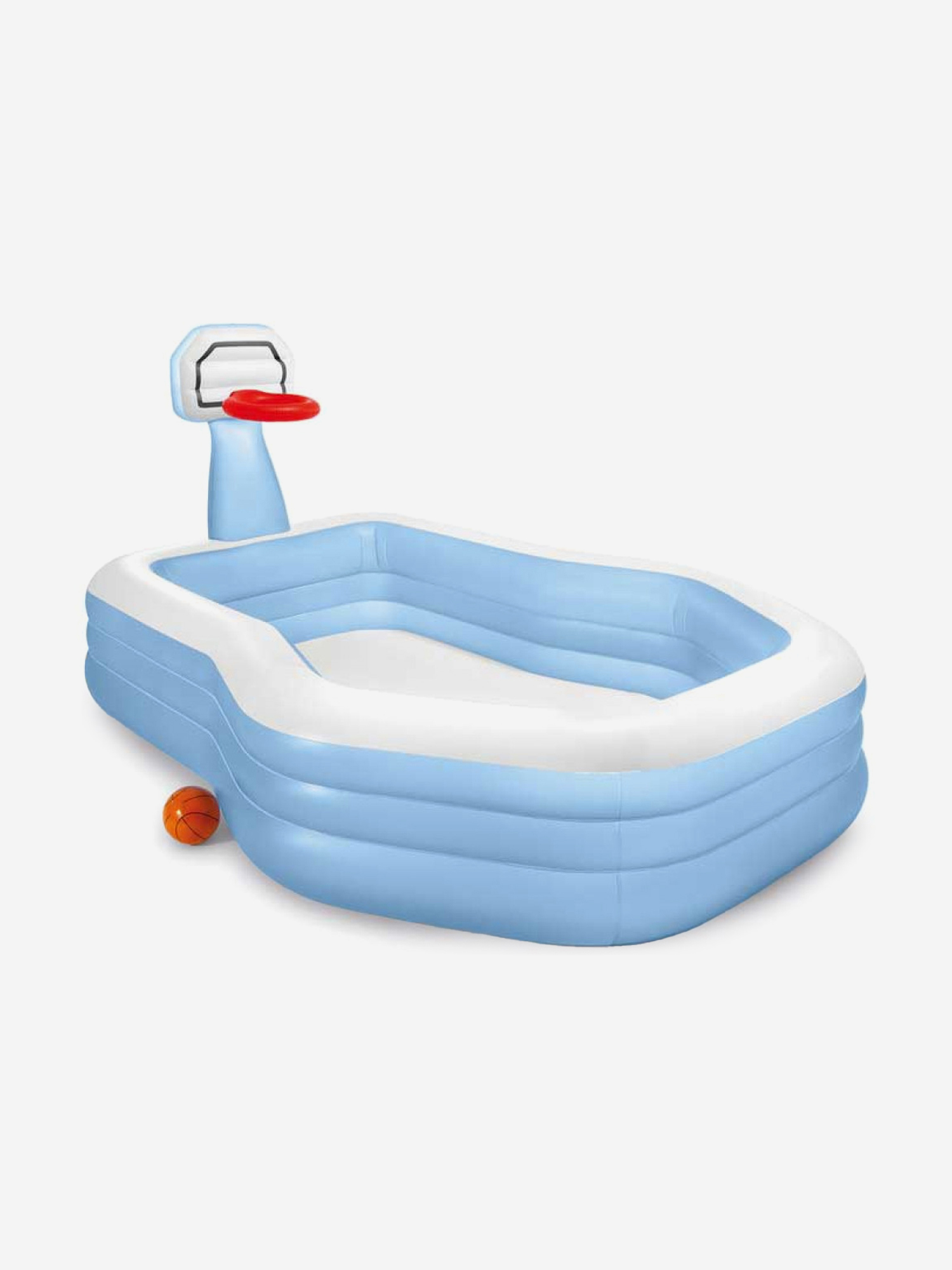 Детский надувной бассейн с баксетбольным кольцом Intex 57183NP (257х188х103см) 3+, Голубой
Детский надувной бассейн с баксетбольным кольцом Intex 57183NP (257х188х103см) 3+, Голубой