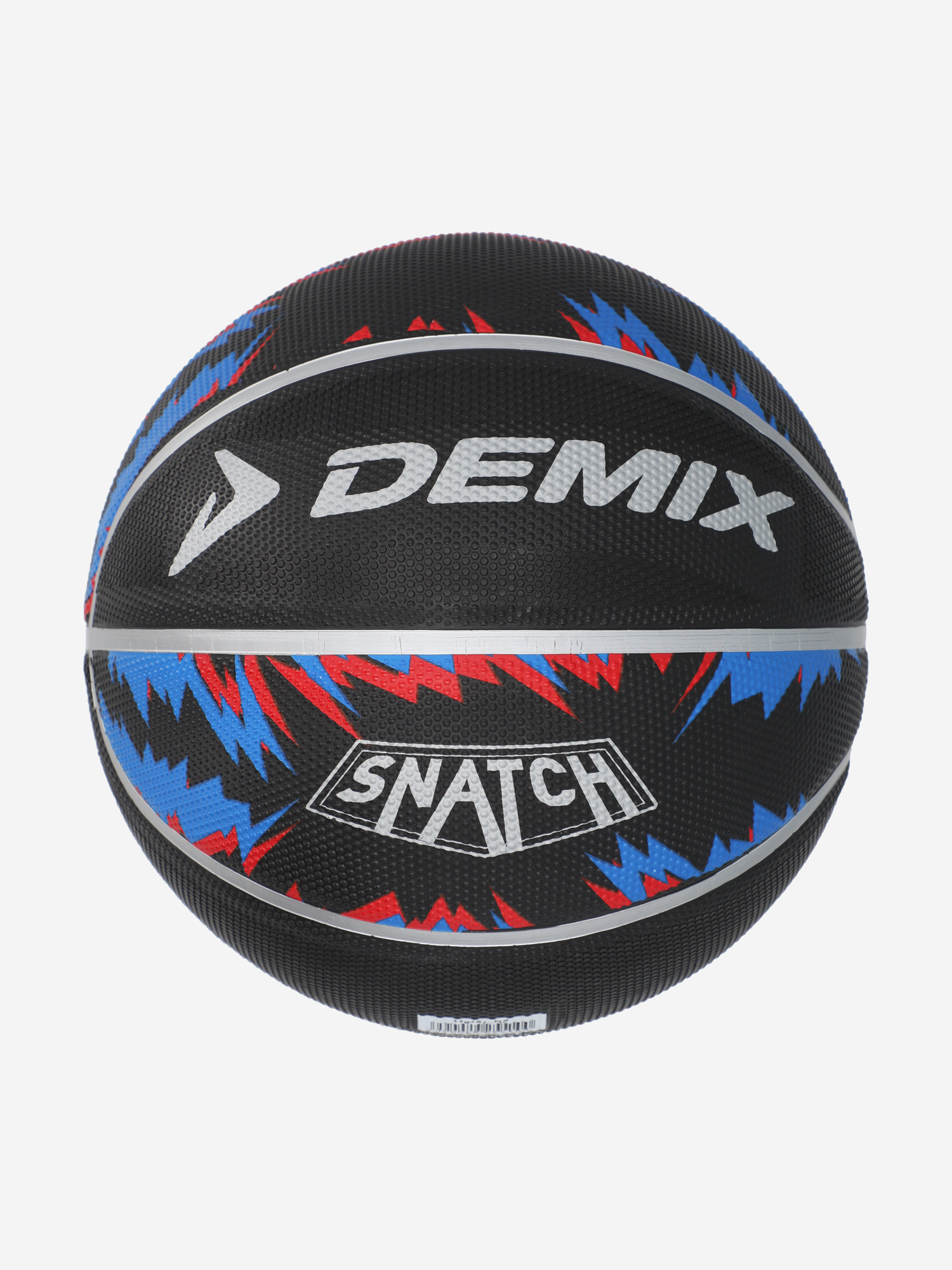 фото Мяч баскетбольный demix snatch streetball, черный