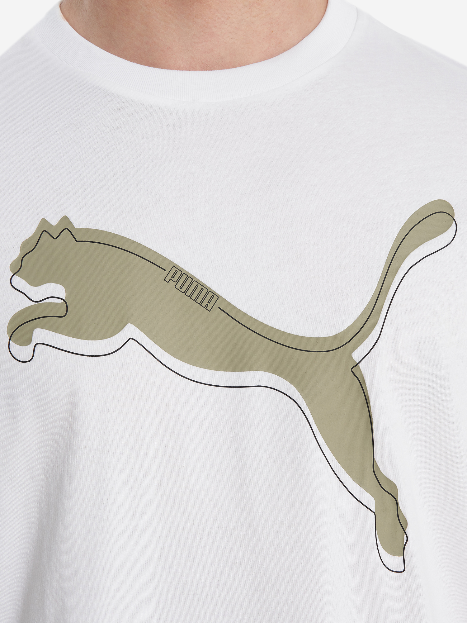 фото Футболка мужская puma graphic, белый