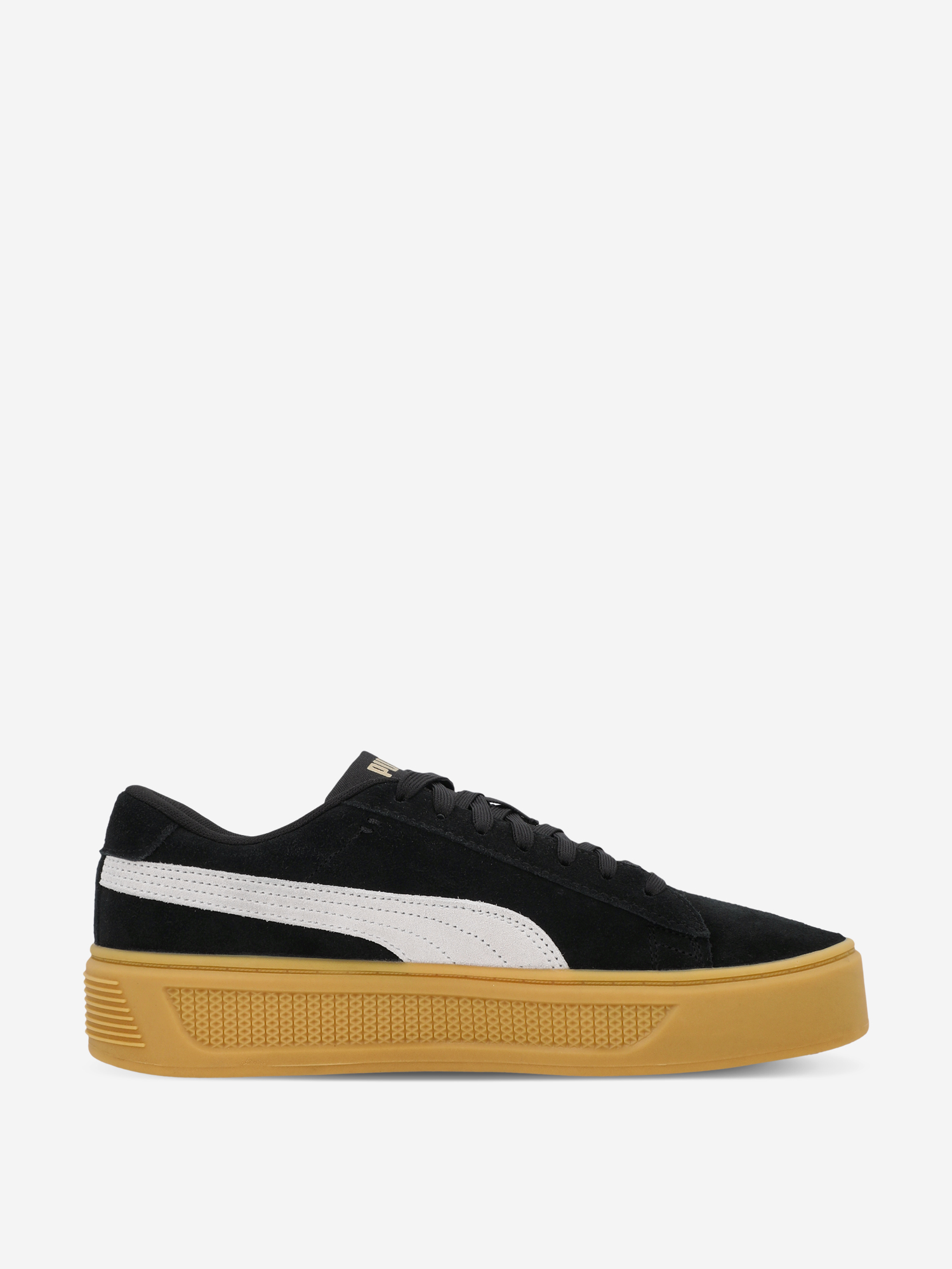 фото Кеды женские puma smash platform v3 sd, черный