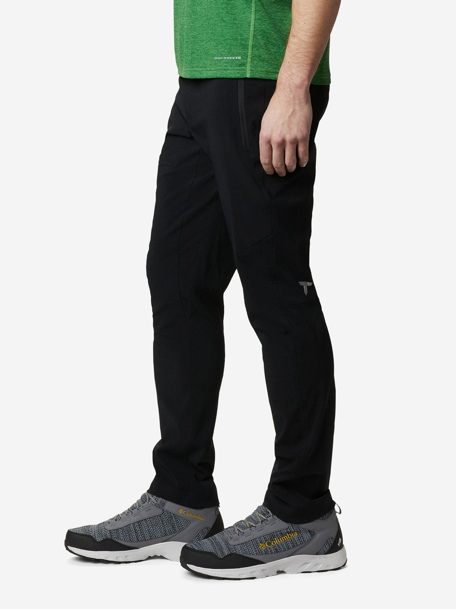 фото Брюки мужские columbia titan pass pant ii, черный