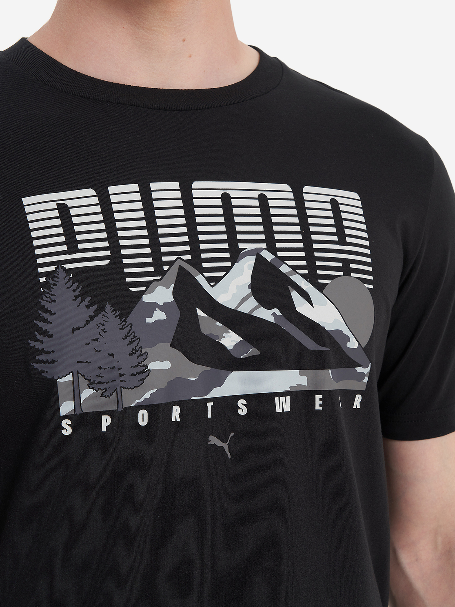 фото Футболка мужская puma, черный