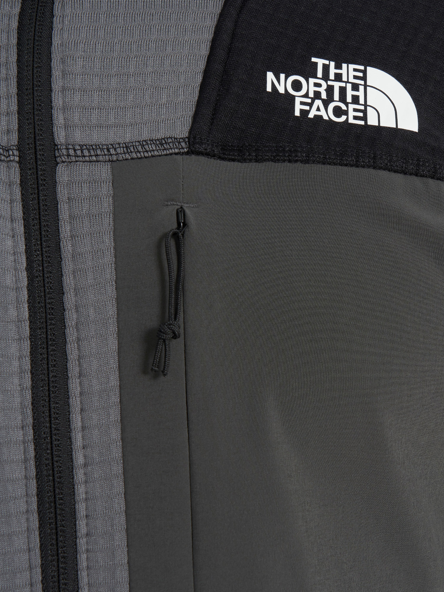 фото Толстовка мужская the north face stormgap powergrid, серый