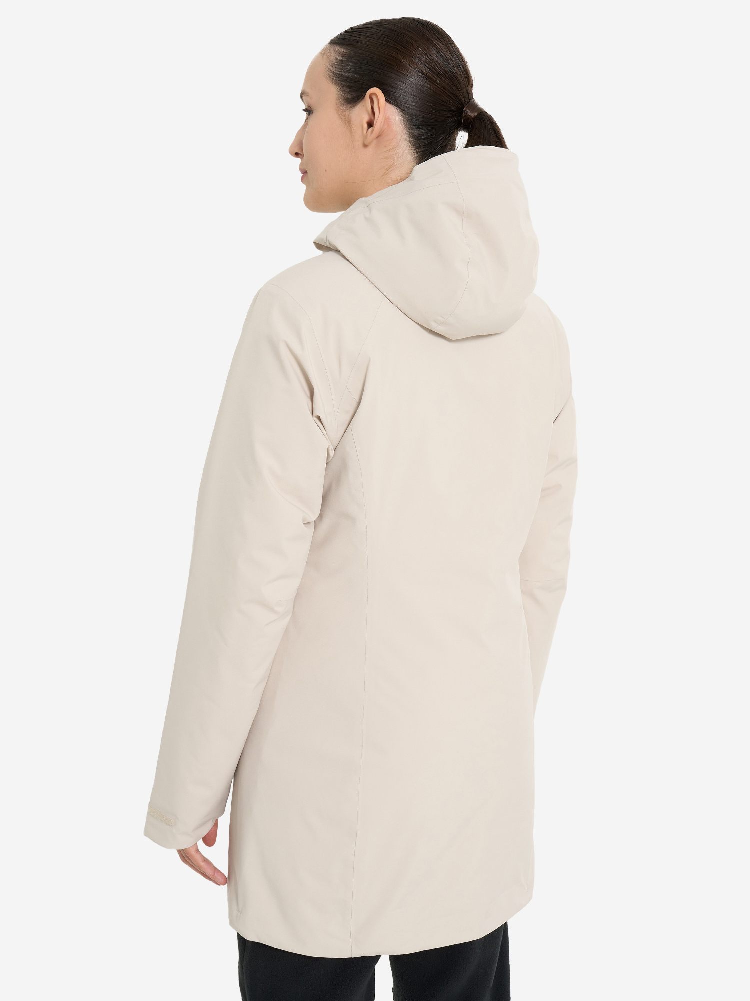 фото Куртка утепленная женская jack wolfskin heidelstein, бежевый