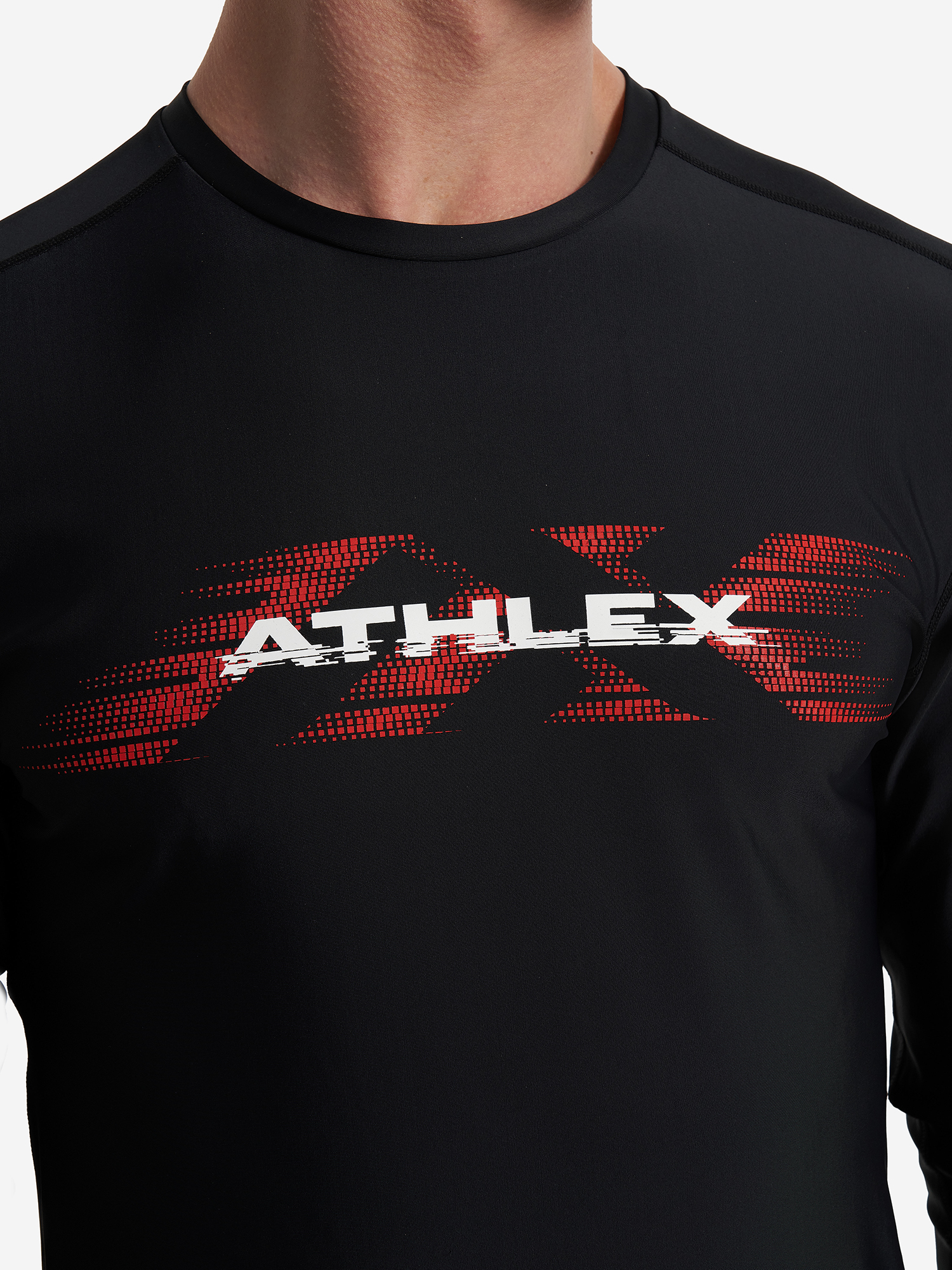 фото Лонгслив мужской athlex, черный