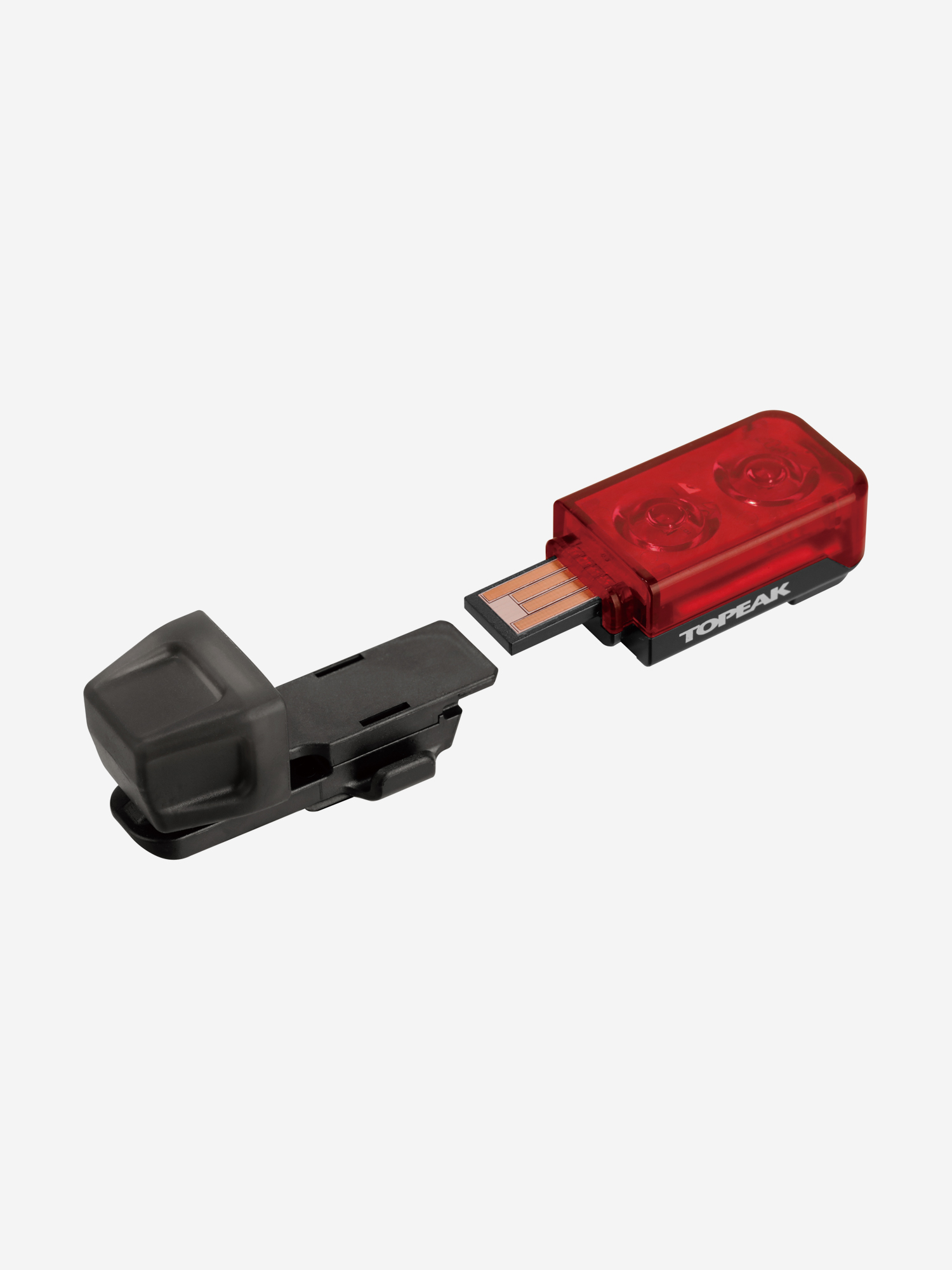 фото Фонарь велосипедный задний topeak tailux 25 usb, красный