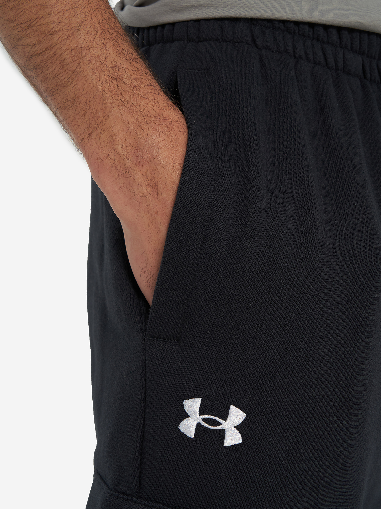 фото Брюки мужские under armour rival, черный