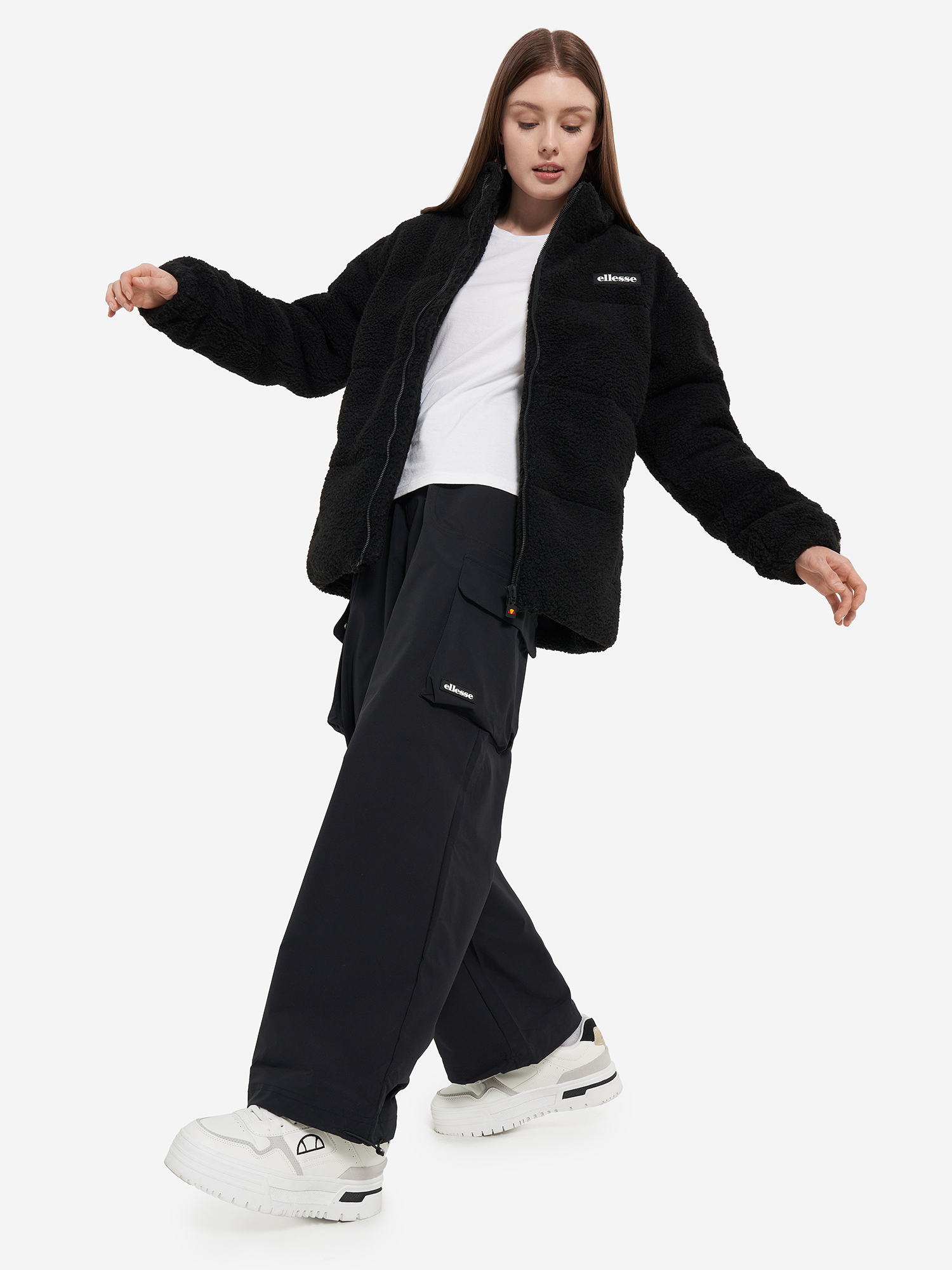 фото Куртка утепленная женская ellesse berghutte, черный