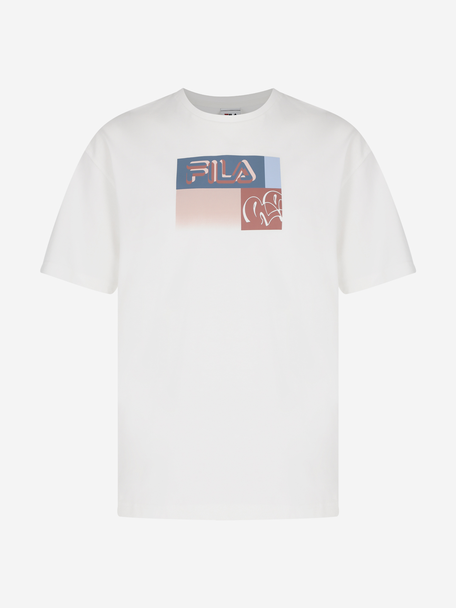 фото Футболка мужская fila, бежевый
