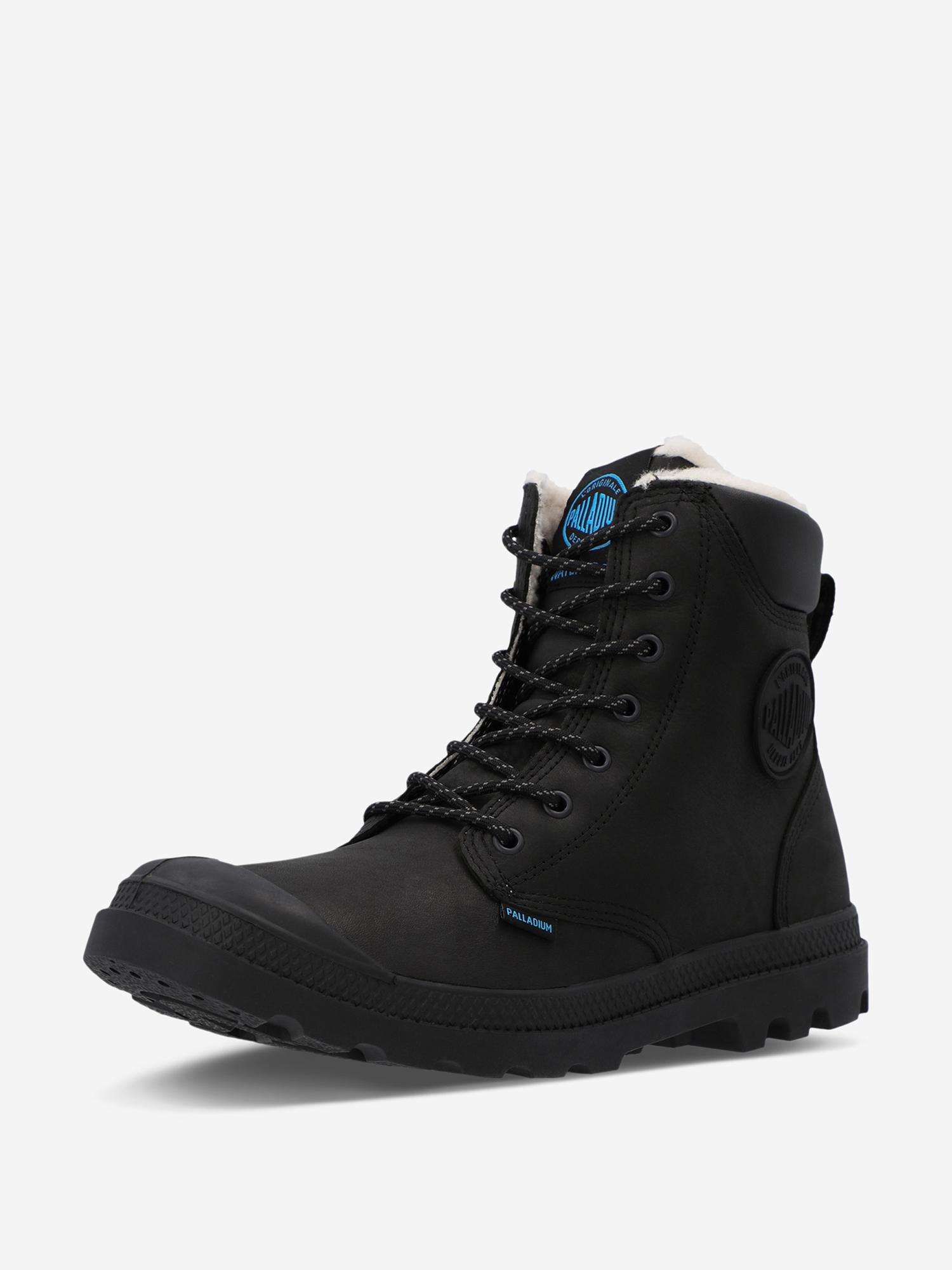 фото Ботинки утепленные мужские palladium pampa sport cuff, черный