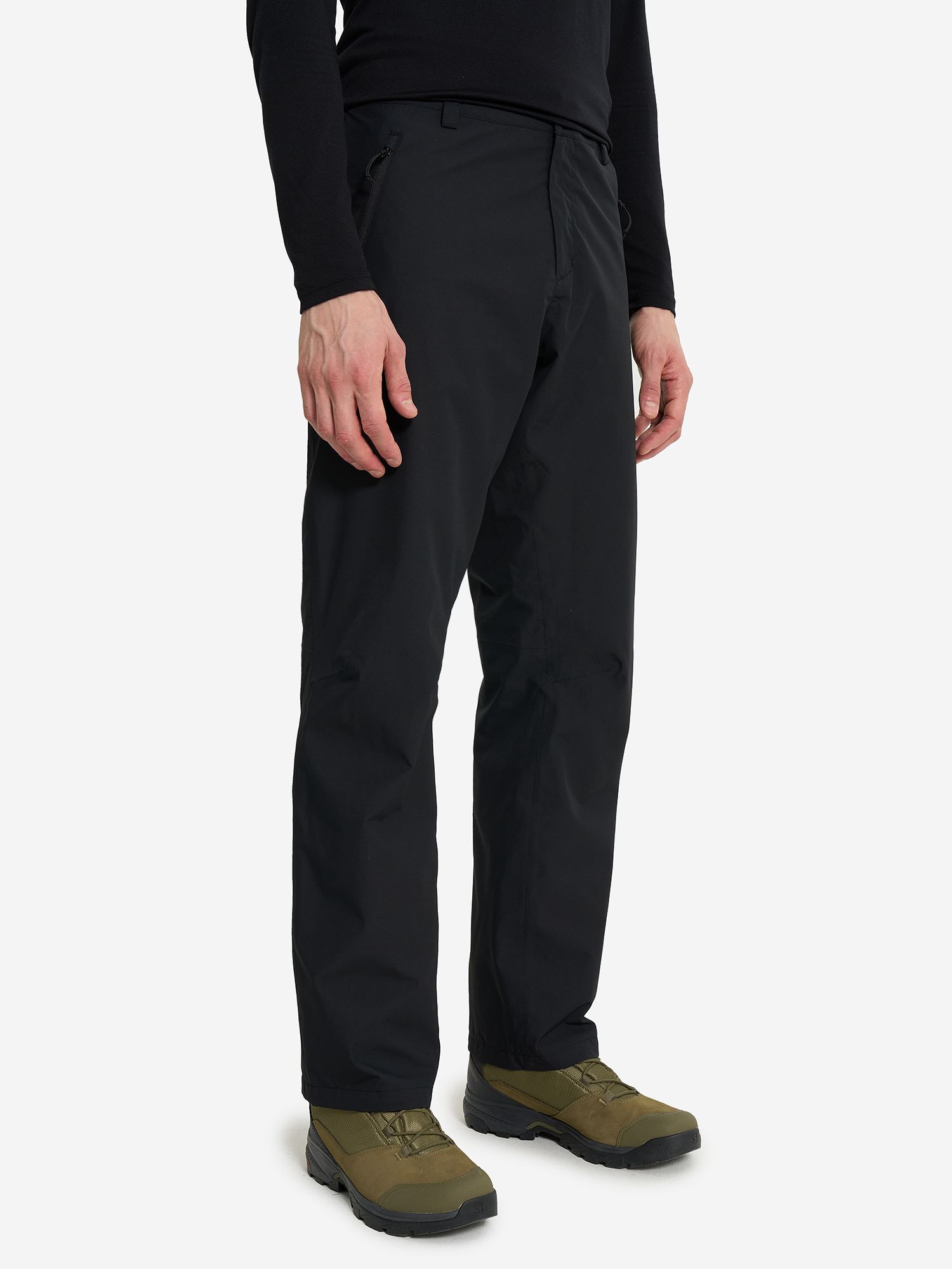 фото Брюки мужские jack wolfskin parana, черный