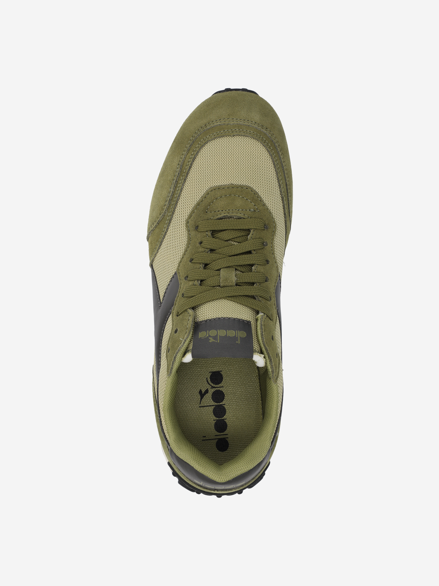 фото Кроссовки мужские diadora race ny, зеленый