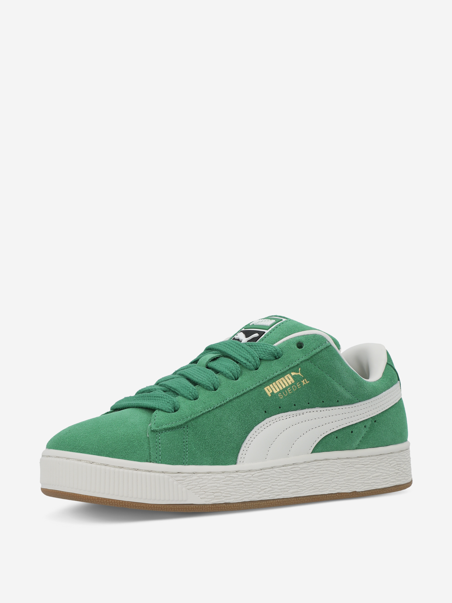 фото Кроссовки женские puma suede xl, зеленый