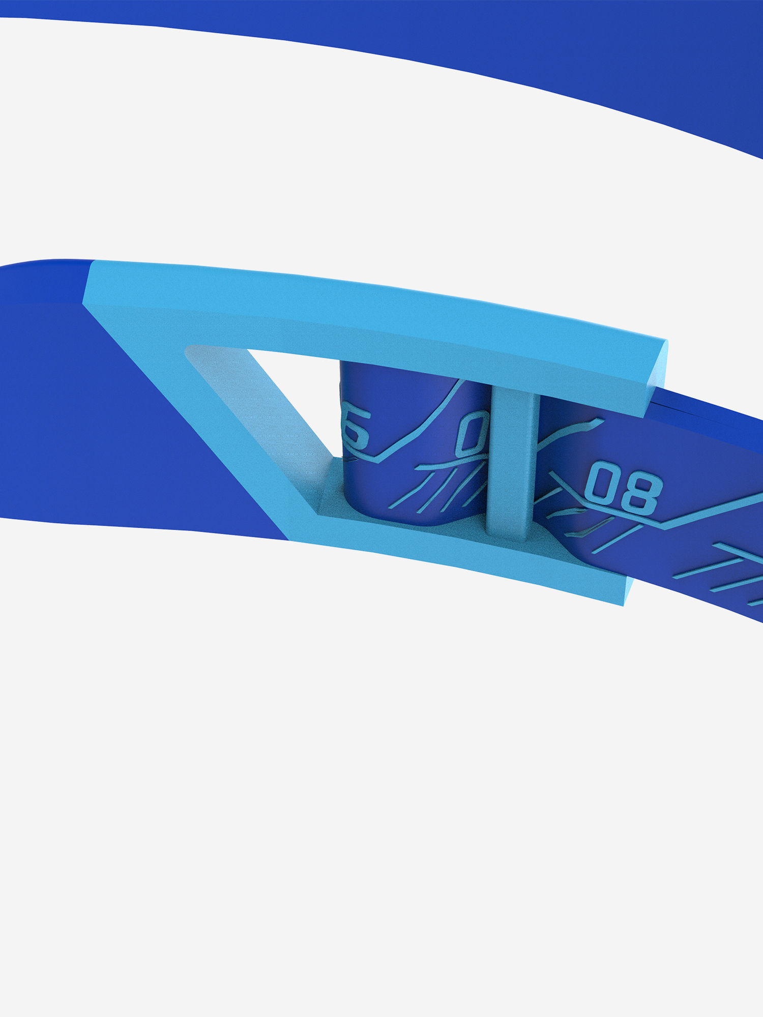 фото Очки для плавания детские speedo fastskin hyper elite mirror, синий