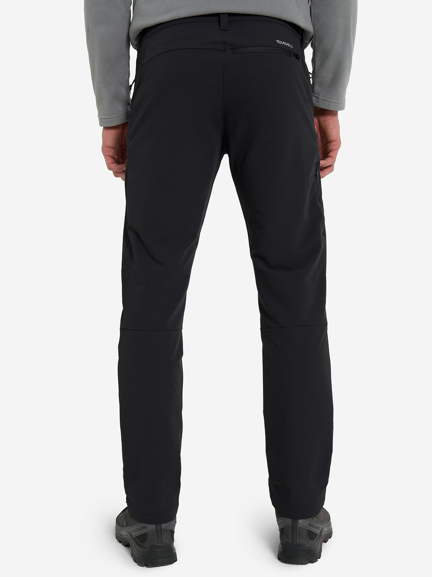 фото Брюки мужские jack wolfskin activate thermic, черный