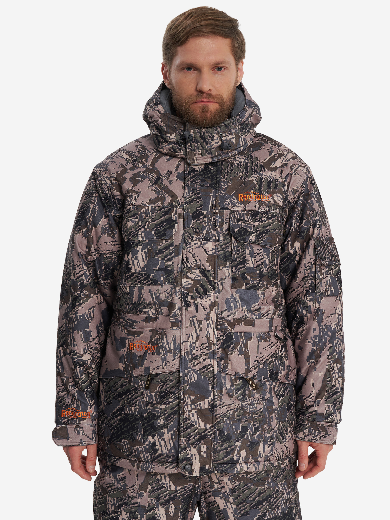 фото Костюм утепленный мужской remington pro hunting club, серый